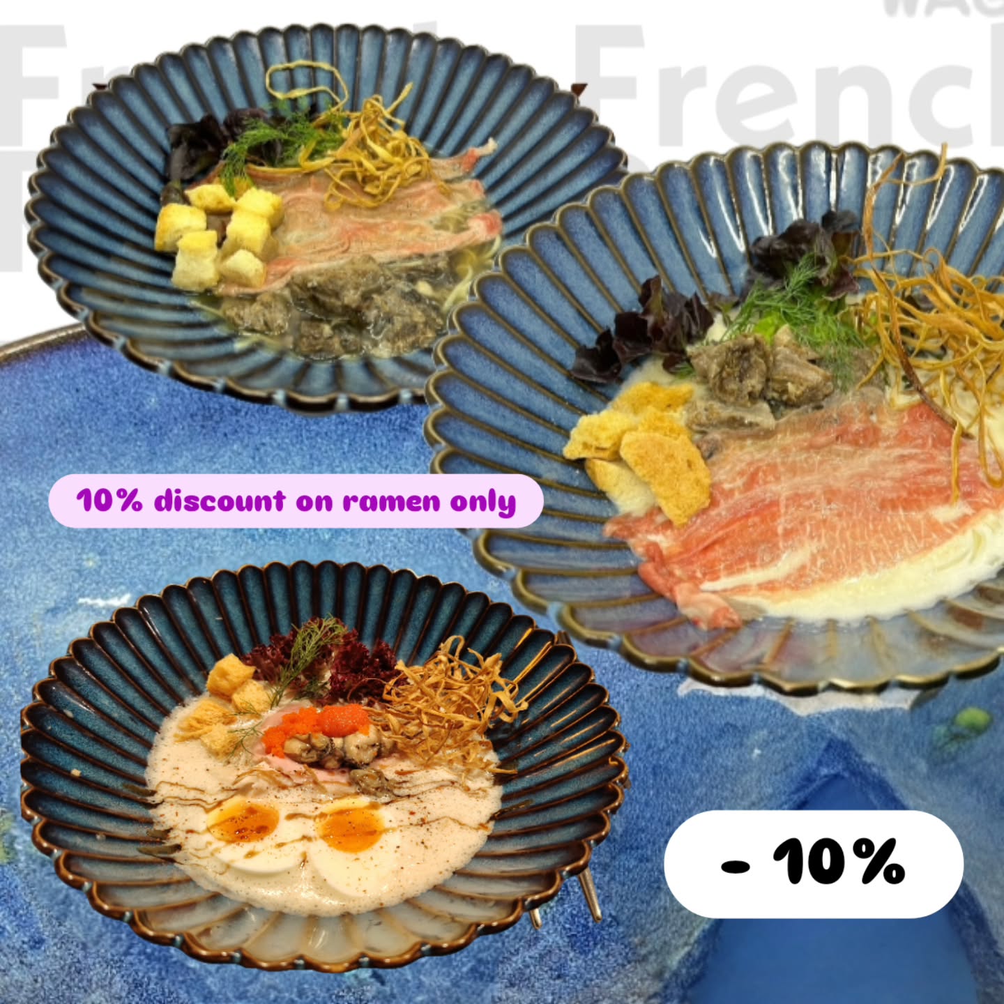 Ramen lovers, rejoice! 🍜 Exclusive 10% 🧨 discount today &...
