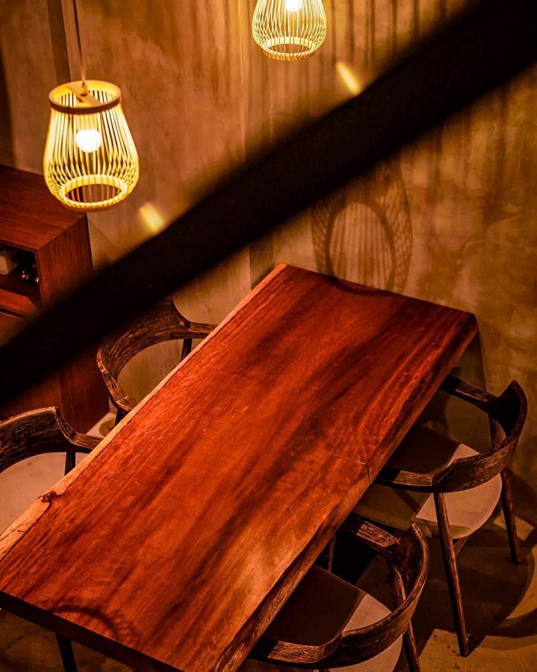 Not just a table. A place where time slows down....