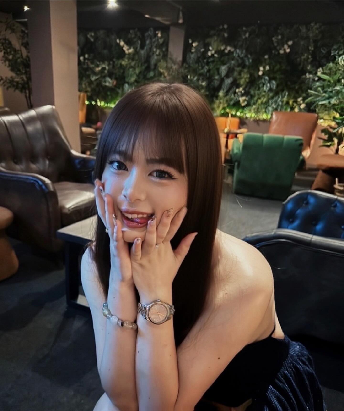 マリリン💕 #ラウンジワン #barandloungeone #バンコク美女 #バンコクラウンジ　#バンコクバー #バンコクナイト #トンローラウンジ　#トンローバー #タイ人美女