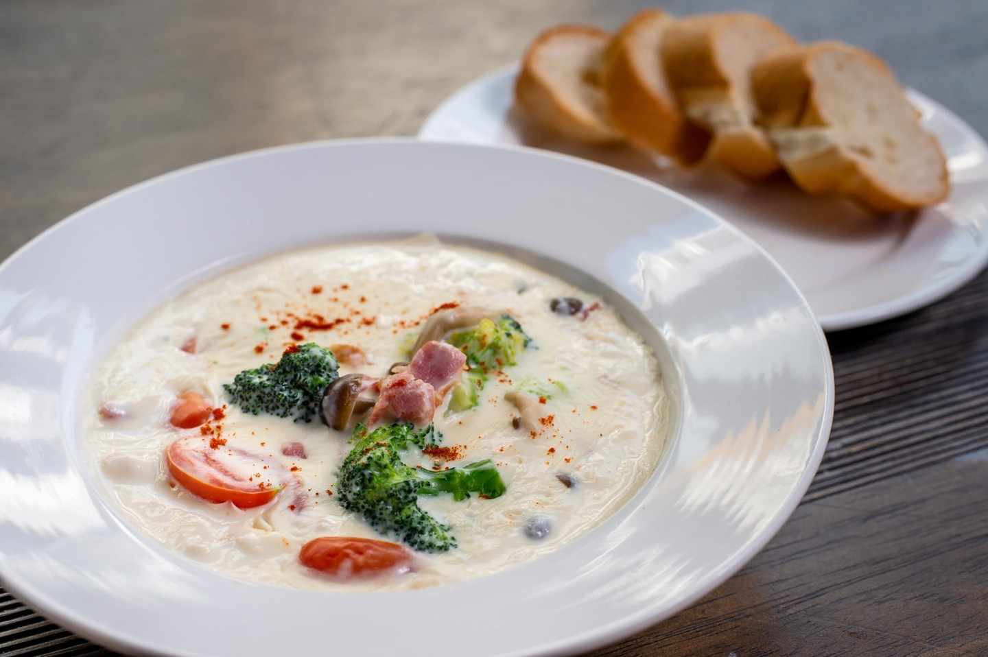 Cream stew is a creamy and warm stew made by...