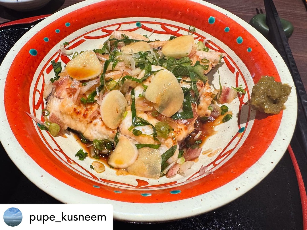 Thank you for your support @pupe_kusneem ชอบเมนูปลาไหลจานนี้มั่กๆๆๆ มาทีไรต้องสั่ง (unagi tataki...