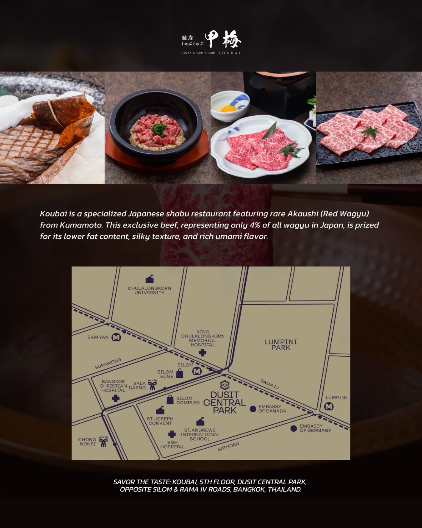 📍 Find KOUBAI on the 5th Floor, Dusit Central Park

Soft Opening: 15 September 2025
Grand Opening: 3 October 2025

Your table is waiting.
See you tomorrow at KOUBAI.

#KOUBAI #KOUBAIBKK