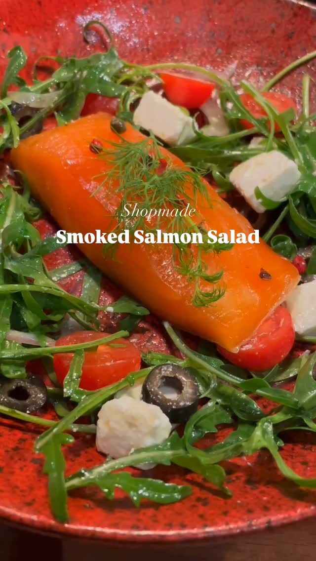 Favourite dish alert: Shop-made smoked salmon salad 🥗 🐟 is...