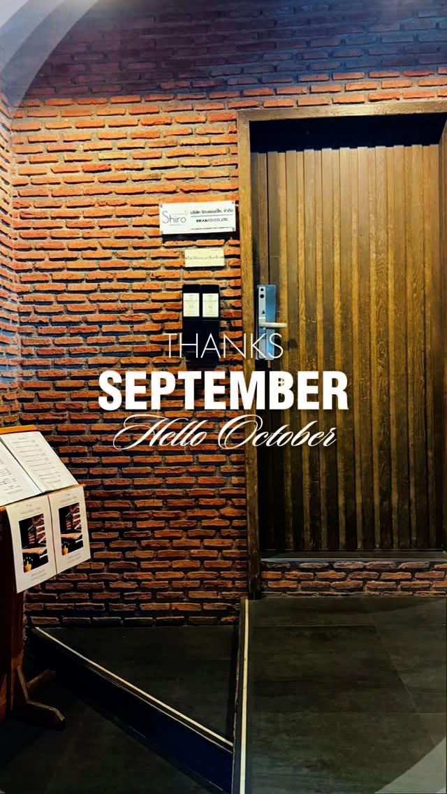 Thanks September ,Hello October 🥳#macallan #bar #sukumvit39 #bangkok #japanesebar #macallanbar...