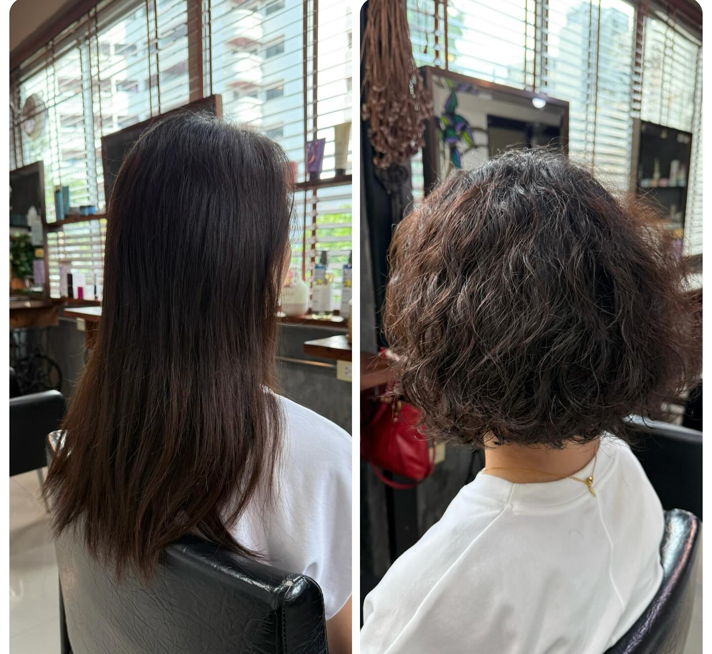 脱縮毛矯正✨ 地毛に合わせたトリートメントパーマ👩‍🦱 今までは 『縮毛矯正をかけていたらパーマはかけれないです😟』と言われた事がある方はいませんか？ トリートメントパーマなら トリートメントだから 縮毛矯正していてもブリーチしていてもかける事ができます🌟 さらに トリートメントパーマだから 毛先のケアをしながらパーマをかける事が出来ます！😄...
