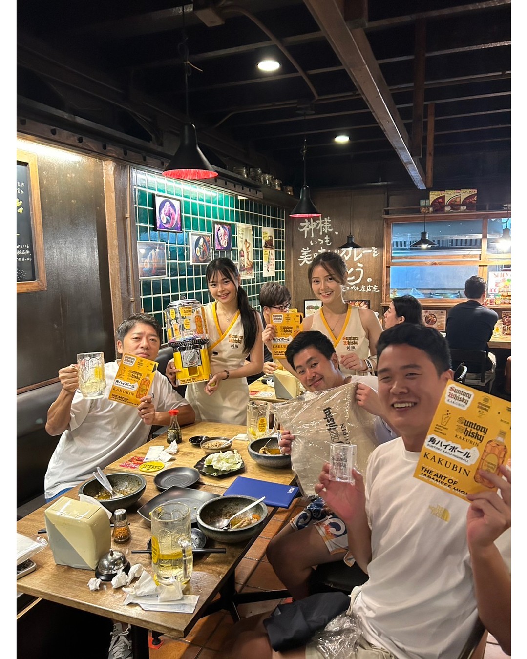 🥃✨【サントリー角瓶プロモーション最終日‼️】✨🥃 いよいよ本日ラストチャンス🔥 ハイボール好き必見の超お得イベントです🍻 🎯 ハイボール3杯で《ガチャポン1回》 🎯 大ハイボール3杯で《ガチャポン3回》 🎯 さらに！ボトル1本購入で“お好きな景品”をその場でGET💪 💥特別価格💥...