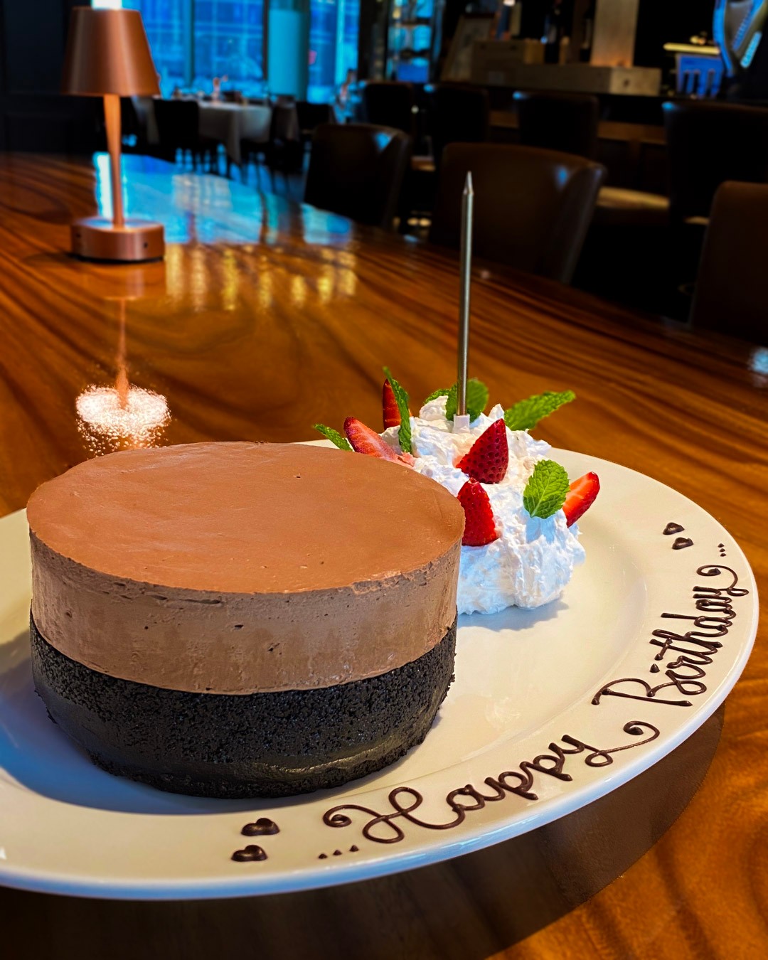 Make every celebration unforgettable with our Half Pound Chocolate Mousse Cake and Half Pound Cheesecake. Rich, decadent, and crafted to share, they’re the perfect centerpieces for any occasion. Please order two days in advance.

Reservation: 064-567-2929
Mon-Sun: 11:30 AM - 11:30 PM
3rd floor, The Storeys Building, One Bangkok

#WolfgangsSteakhouseThailand