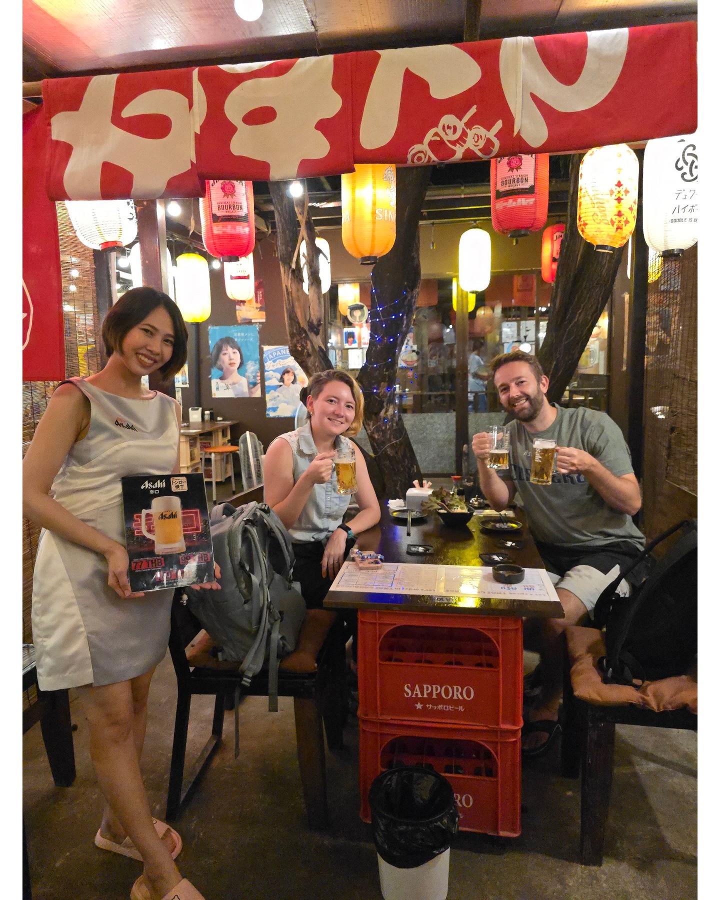 🍺✨ASAHI Beer 3-Day Promotion✨🍺

Special price this week only💥
👉 Outdoor seating is only 77B per glass‼️
👉 Indoor seating is only 99B per glass🔥
👉 For a fun-filled night, toast with a 3L Tower for 680B🍻

Plus... don't miss our unmissable Happy Hour😍
⏰ Only from 5:00 PM to 7:00 PM
👉 Enjoy beer, sours, and highballs with our Buy 1 Get 2 promotion‼️

If you're wondering, "Should I go?", that's your chance to toast!👌✨
You'll regret it if you miss this three-day offer⚡

Spend a night at Thonglor Yokocho this week with an ASAHI in hand and enjoy the ultimate toast!🥂

Make your reservation early🎵 before the seats fill up!‼️

##thongloryokocho  #thonglor #japaneseizakaya  #トン横 #トンロー横丁 #bangkoknightlife #居酒屋 #小酒館  #이자카야 #이자카야맛집