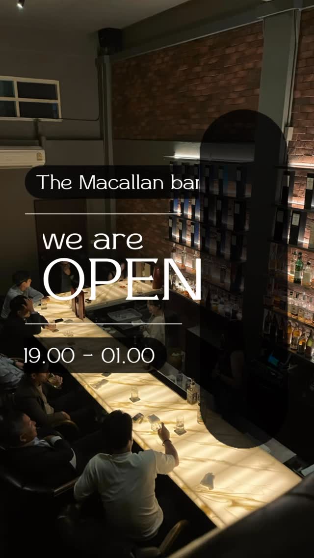 OPEN EVERY DAY 😉☺️#macallan #bar #sukumvit39 #bangkok #japanesebar #macallanbar #thailand #nightlife