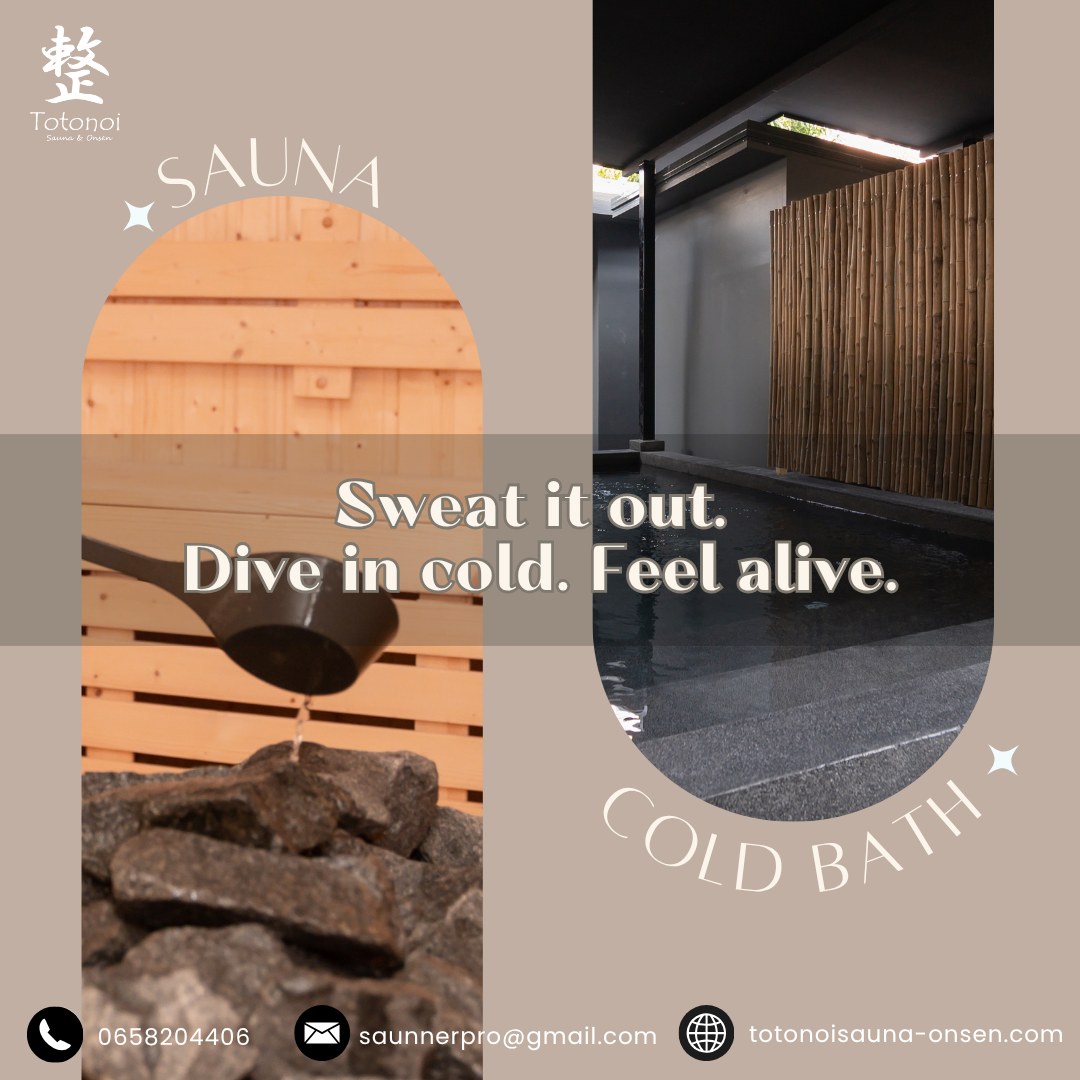 Experience the ultimate refresh — the authentic Japanese sauna rhythm.
.
📞 For inquiries or reservations:
📱 065-820-4406
📧 saunnerpro@gmail.com
🌐 totonoisauna-onsen.com
📍 TOTONOI Sauna & Onsen
#TotonoiOnsen #TotonoiSauna #YogaStretching #WellnessFriday #MindBodyBalance #SaunaAndOnsen #OnsenThailand #JapaneseOnsen #RelaxAndRecharge #WellnessJourney #SelfCareDay #ColdPlunge #SaunaLovers #BangkokWellness #FindYourBalance
