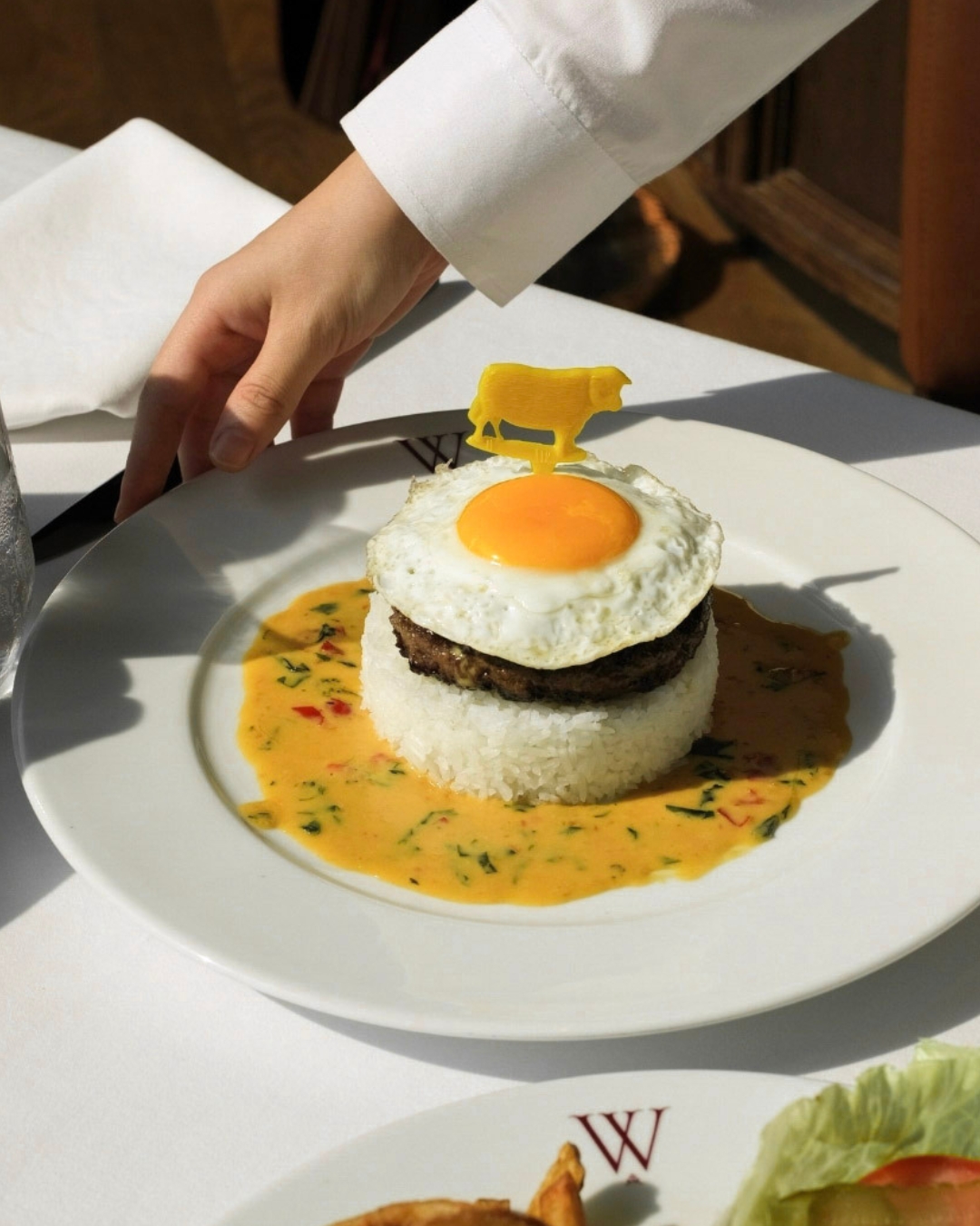 Wolfgang’s Beef Krapow takes a Thai favorite to the next level with USDA Prime beef patty, fragrant krapow sauce, steamed rice, and a golden fried egg. Comfort food, Wolfgang’s way.

The perfect Lunch, available daily from 11:30 AM to 3:00 PM.

Reservation: 064-567-2929
Mon-Sun: 11:30 AM - 11:30 PM
3rd floor, The Storeys Building, One Bangkok
#WolfgangsSteakhouseThailand