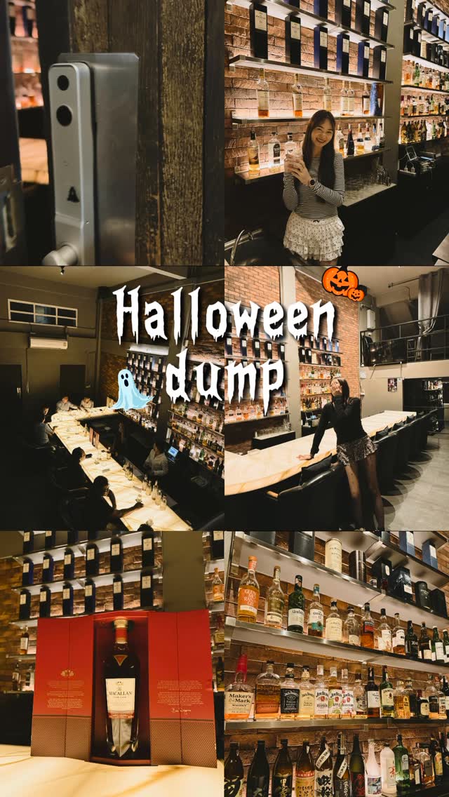 Happy halloween👻💞✨#macallan #bar #sukumvit39 #bangkok #japanesebar