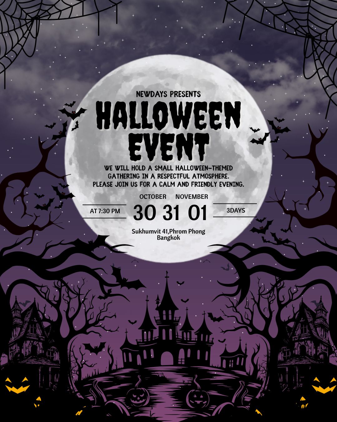 🕯️金曜日の夜は、静かに心をほどく時間を。

1週間の終わり、少しだけ自分を休ませてあげませんか。
バンコク・プロンポンのバー Newdaysでは、
本日も“季節を感じる穏やかな夜”を開催しています。

ダーツ🎯やビリヤード🎱、お酒を片手に
落ち着いた空気の中で過ごす金曜日を🍸

📍プロンポン駅から徒歩約6分（Sukhumvit 41–43の間）

🕯️ A gentle Friday at Newdays — unwind before the weekend

As the week comes to an end,
take a quiet moment for yourself at Newdays,
a cozy bar in Phrom Phong, Bangkok.

Tonight is the second evening of our seasonal nights —
enjoy good drinks, darts, and billiards in a relaxed atmosphere🍸

📍Phrom Phong (about a 6-minute walk, between Sukhumvit 41–43)

#Newdays
#バンコク
#ニューデイズ
#プロンポン
#Pool
#フェニックス
#phoenixdarts
#日本語OK
#Englishfriendly
#ダーツバー
#ビリヤードバー
#poolbar
#dartsbar
#BangkokDarts
#BangkokBilliards