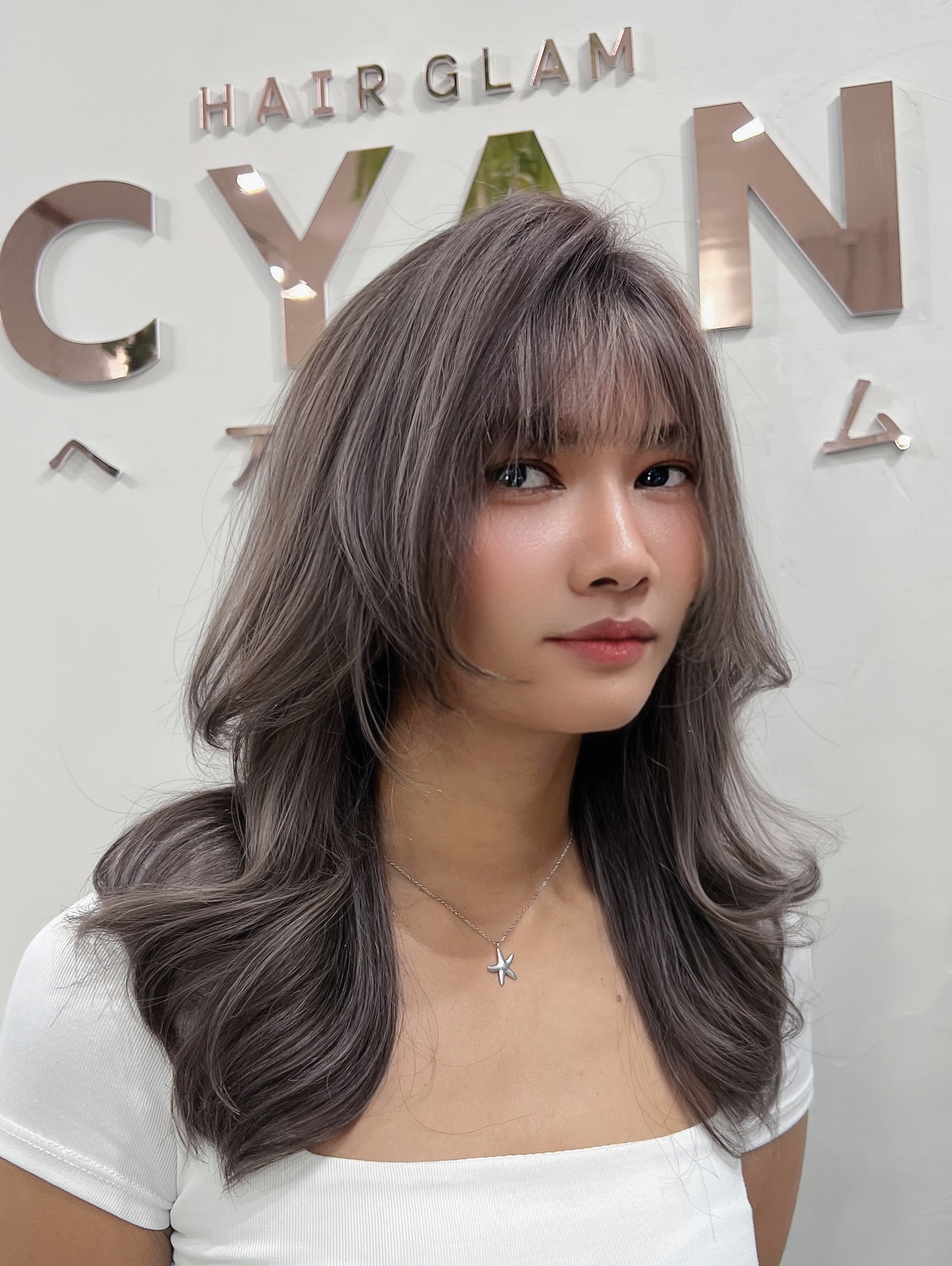 Baby Highlights x Mushroom brown
By stylist : SAI

We use High quality products from Japan #milbon #arimino

🚘 ฟรีที่จอดรถ
👇🏻
Booking : 📕
Line oa @cyanbkk
Tel. 020092616
Open hours :⏰
Everyday 9.30-18.30 น.
#fyp #innercolor #日経サロン #japanesefashion 
#สีผม  #สีผมสวยๆ #Treatment#ตัดผมสไตล์ญี่ปุ่น #ทำสีผมสไตล์ญี่ปุ่น#ออกแบบทรงผม #balayage #Airtouch #highlights #ยืดวอลลุ่ม #layerscut
#antiorange #antiyellow #milbonthailand #ariminothailand#สีผมยอดฮิต #ติดเทรนด์ #สีผมแฟชั่น #ร้านทำผมใกล้คุณ #color #haircolor #haircolorspecialist #กรุงเทพ #ร้านทำผมทองหล่อ