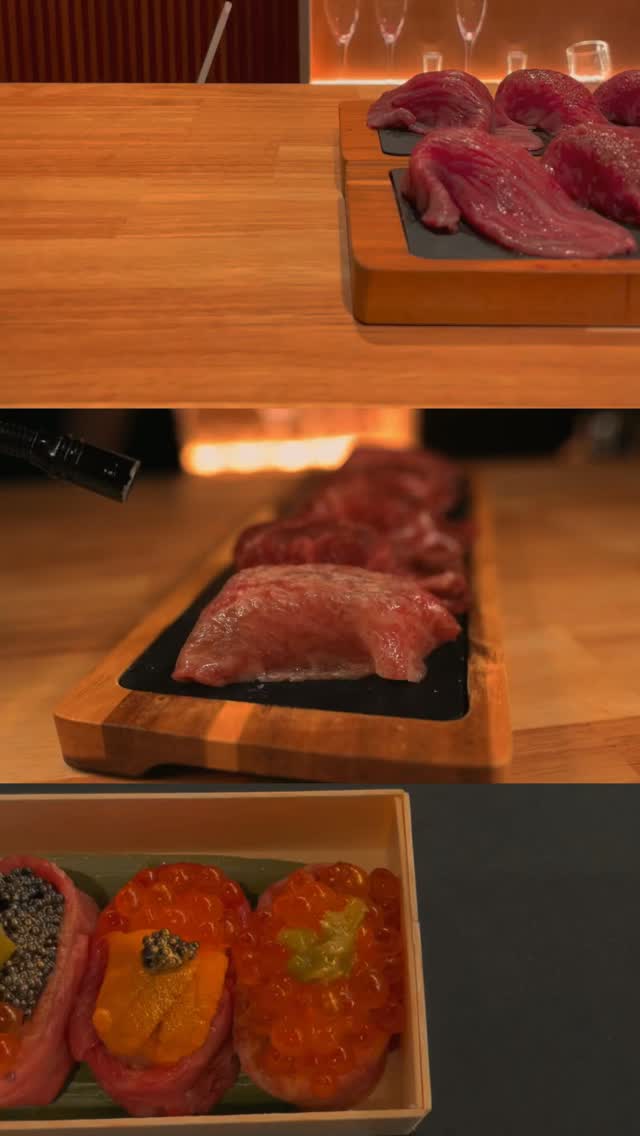 ushi is not just fish. The new Japanese sushi culture is Wagyu beef sushi, and authentic Wagyu beef sushi has arrived from Japan. Come and enjoy it at KILLINGTIME BKK in Thonglor.

ซูชิไม่ได้มีแค่ปลา วัฒนธรรมซูชิแบบใหม่ของญี่ปุ่นคือซูชิเนื้อวากิว และซูชิเนื้อวากิวแท้ๆ ก็มาถึงแล้ว เชิญมาลิ้มลองรสชาติได้ที่ KILLINGTIME BKK ทองหล่อ

寿司は魚だけではない、新しい日本寿司文化は和牛寿司であり本物の和牛寿司が日本からやってきた。是非ともトンローにあるKILLINGTIME BKKで楽しんでください。