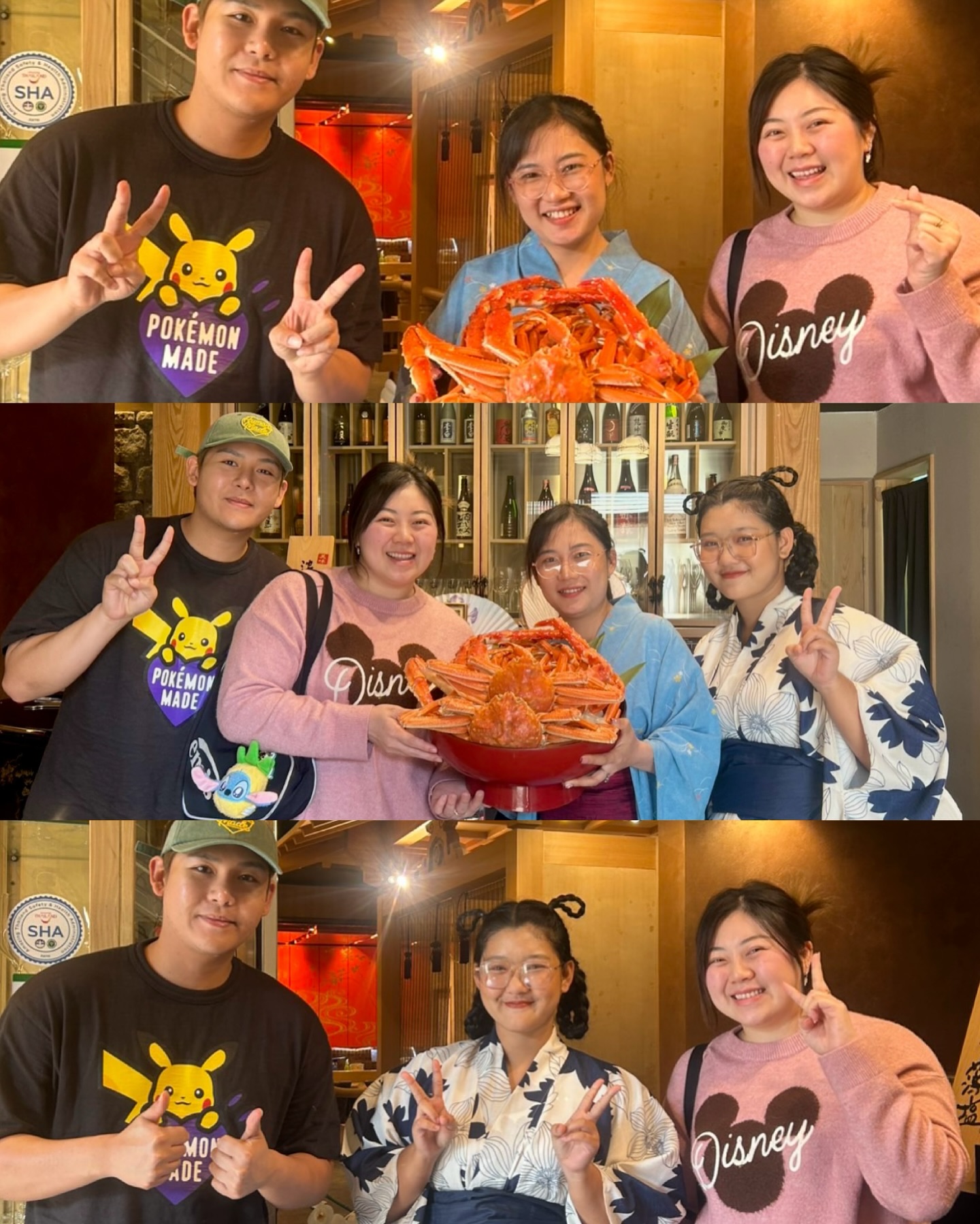 @tubtimaekky @aek_phanuu さんにご来店頂きました💖
ありがとうございます🥰✨️

📍kanitengoku Asok Sukhumvit23