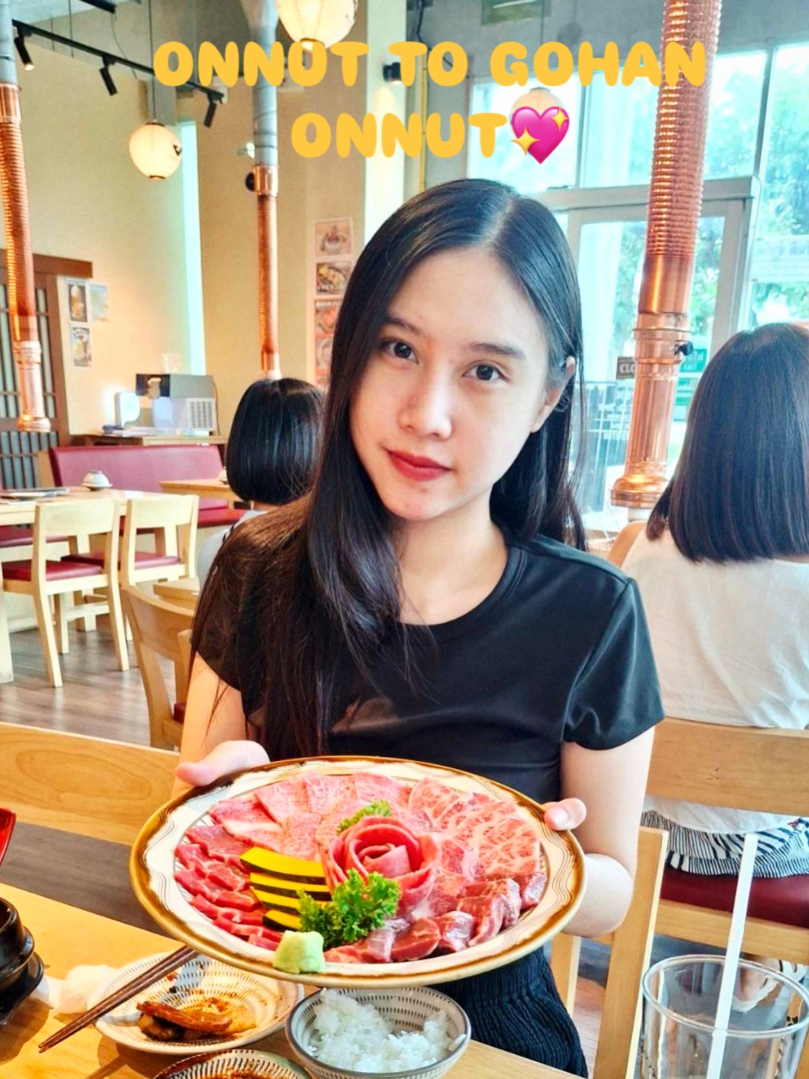 สาวสวยกับเนื้อสวย 🥰😍

ขอบคุณที่มาใช้บริการนะคะ✨️
⏰11:30-22:00
📍Onnut plaza