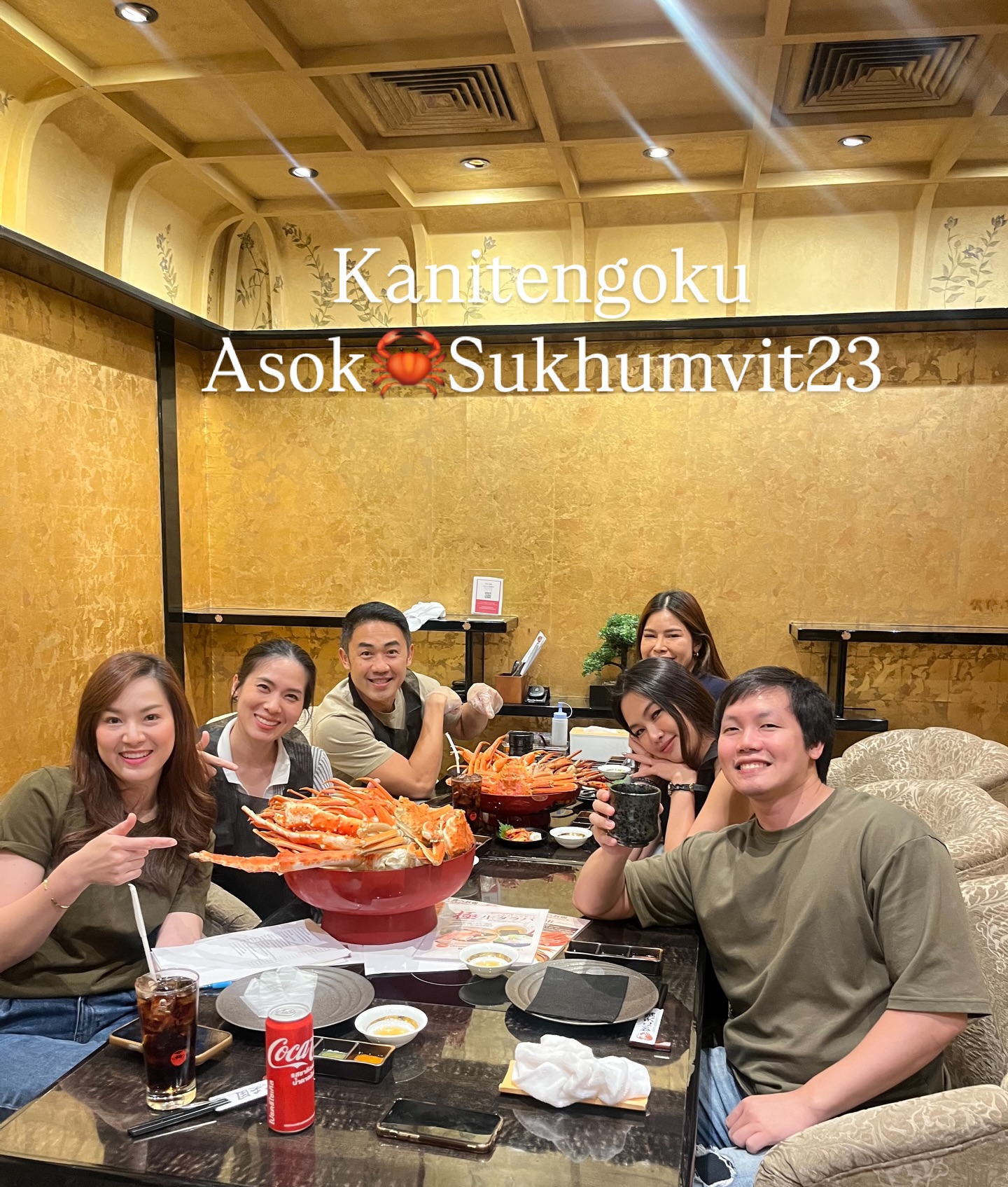 ご来店ありがとうございます🥰💛
⁡
📍Kanitengoku Asok Sukhumvit23