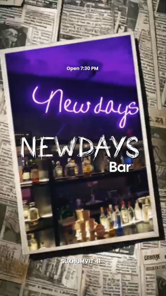 #バンコクバー #BangkokNightlife #プロンポンバー

【日本語】
金曜日の夜、楽しくいこう。
Newdaysでは手づくりフードと
ダーツ🎯・ビリヤード🎱が楽しめます。

カウンターでゆっくり飲むのも、
BOX席で仲間と盛り上がるのもOK。
“食べて飲めるバー”を探しているなら、
今夜はNewdaysへ。

📍 プロンポン駅から徒歩約6分（Sukhumvit 41–43）

【English】
Let’s enjoy Friday night.
At Newdays, you can enjoy delicious homemade-style dishes
and play darts🎯 or billiards🎱.

Relax at the counter,
or have fun with your friends in the booth seats.
If you're looking for a bar with good food,
come to Newdays tonight.

📍 About a 6-minute walk from Phrom Phong Station (Sukhumvit 41–43)

【中文（简体）】
周五夜晚，一起开心玩吧。
在 Newdays 可以享受美味现做料理，
还有飞镖🎯、桌球🎱。

可以在吧台轻松喝一杯，
也可以在卡座和朋友热闹玩。
如果在找能吃饭的酒吧，
今晚就来 Newdays。

📍 距离 Phrom Phong 站步行约 6 分钟（Sukhumvit 41–43）

＝＝＝＝＝＝＝＝＝＝＝＝＝＝＝＝＝＝

#FridayNightBangkok #BangkokBar #BangkokEats
#PhromPhong #Sukhumvit41
#NewdaysBangkok #唐揚げ
#曼谷吃吃喝喝 #曼谷夜生活
#DartsBangkok #BilliardsBangkok
#FridayNight #週末の過ごし方