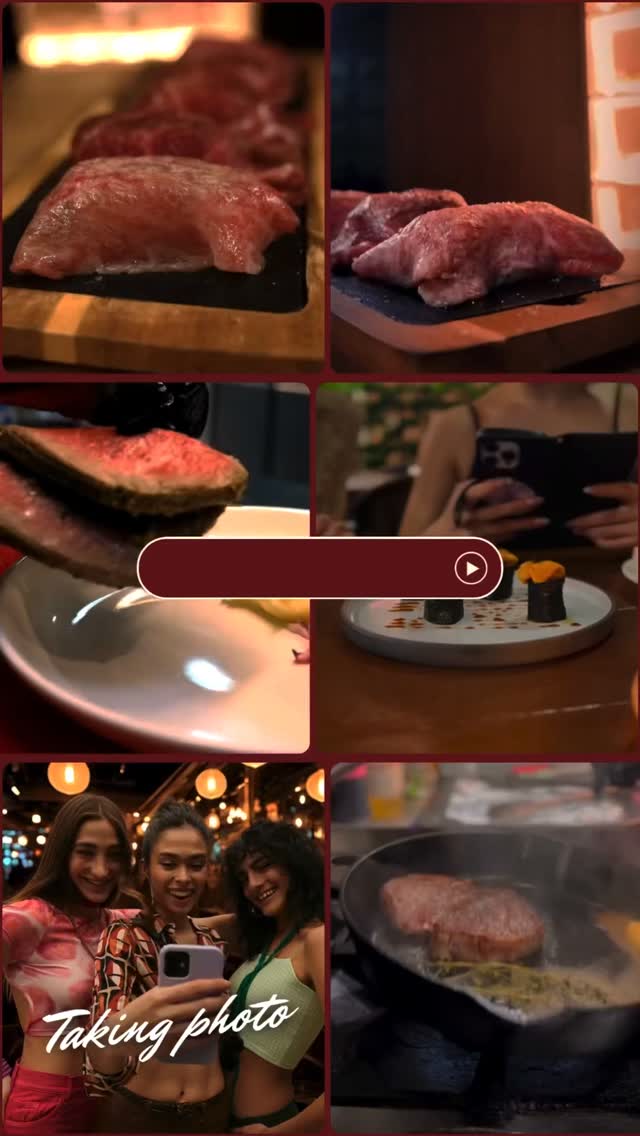 Enjoy Wagyu beef in style this month at our restaurant in Thonglor.
Our specialty Wagyu sushi and steaks are perfect with wine.
Enjoy a wonderful time with Japanese quality cuisine.

เดือนนี้ อิ่มอร่อยกับเนื้อวากิวอย่างมีสไตล์ที่ร้านอาหารของเราในทองหล่อ
ซูชิและสเต็กวากิวสูตรพิเศษของเราเข้ากันได้ดีกับไวน์
เพลิดเพลินกับช่วงเวลาอันแสนวิเศษกับอาหารญี่ปุ่นคุณภาพเยี่ยม

今月も和牛をお洒落にトンローにある当店で楽しもう。
当店名物の和牛寿司やステーキはワインに最適。
日本クオリティーで素晴らしい時間をお過ごしください。