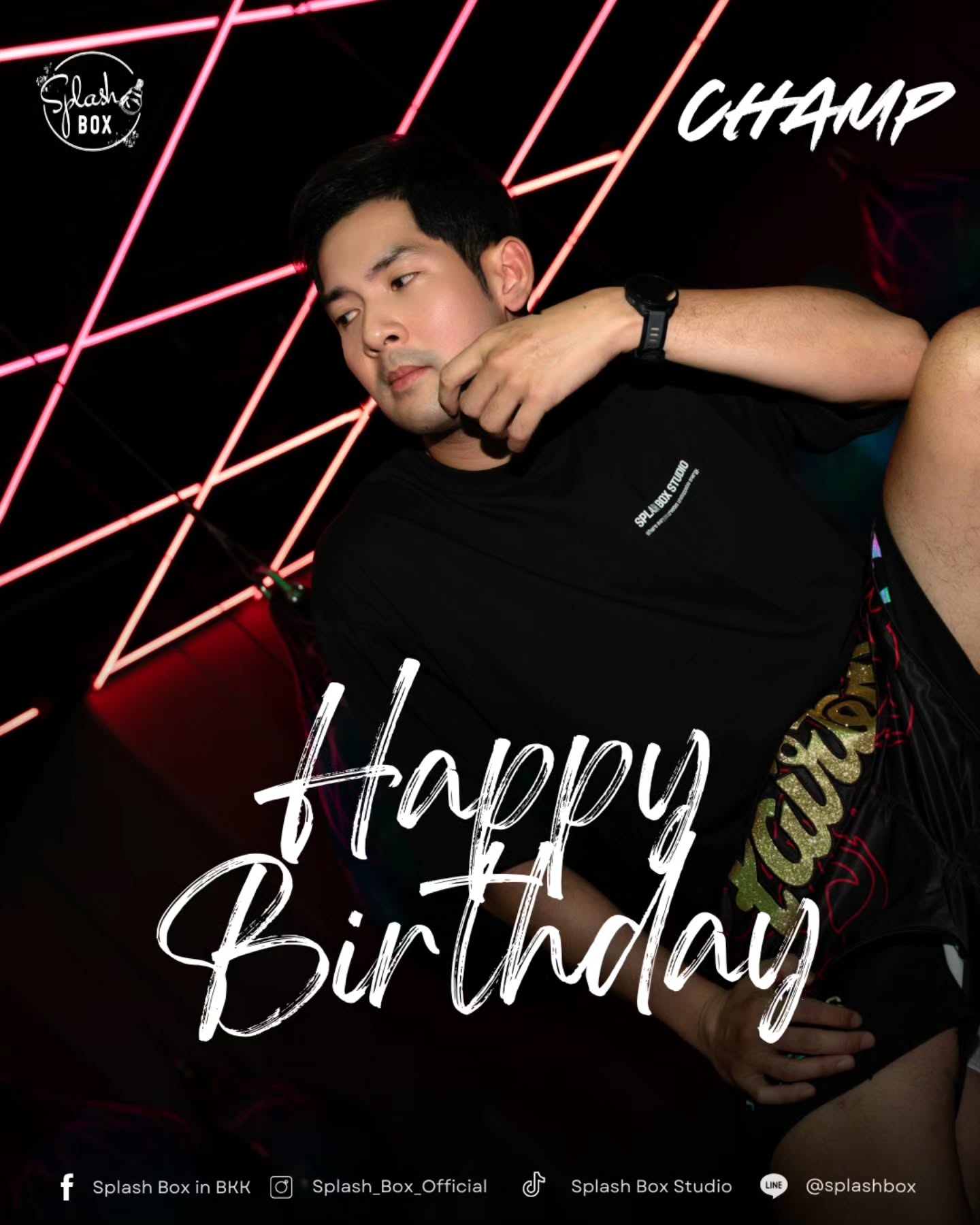 It's CHAMP'S birthday! Let's celebrate the performer who consistently raises the bar. 🏆

Champ is a huge part of what makes the Splash Box experience so special.

Take a moment right now and leave a comment sharing your favorite memory of Champ's class! 👇

​Wishing you the best day, Champ! We're lucky to have you.