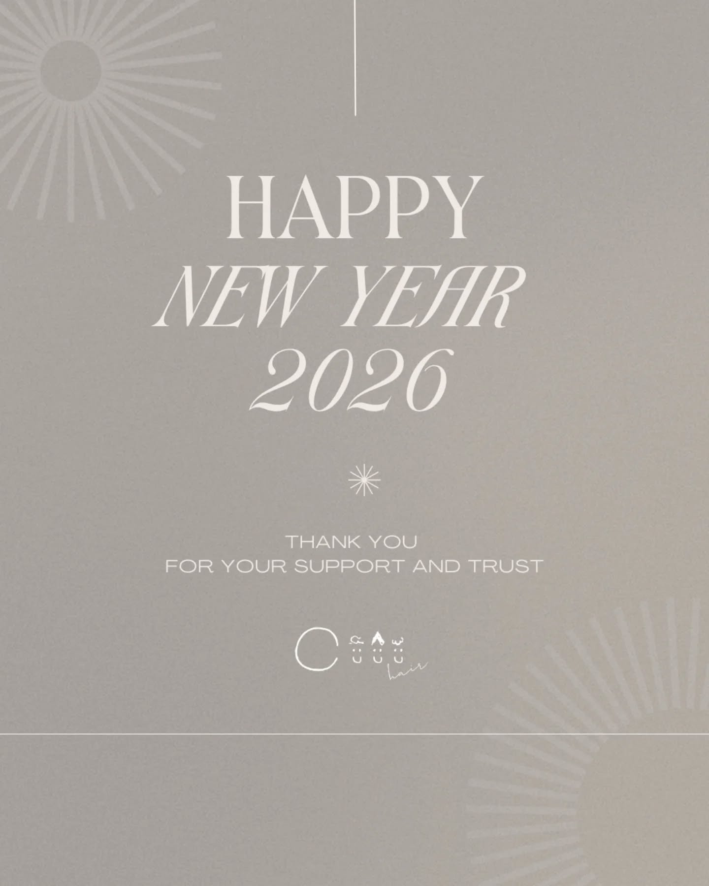 วันนี้ทางร้านจะแจ้งวันหยุดในเทศกาลปีใหม่นะคะ🙏✨

📆 วันเสาร์ที่ 27 ธันวาคม 
(ให้บริการในช่วง 9:00-13:00)
⭕️Closed วันอาทิตย์ที่28ธันวาคม-วันเสาร์ที่3มกราคม
✅️Open วันอาทิตย์ที่ 4 มกราคม 2026
 
ในช่วงวันหยุดจะไม่มีการตอบไลน์หรือรับโทรศัพท์นะคะ 
ต้องขออภัยในความไม่สะดวกด้วยค่ะ
ขอให้ทุกท่านรักษาสุขภาพ ให้เป็นปีที่ดีสำหรับทุกท่านนะคะ🙏

年末年始のお休みについてですが、
12/27(土)は午前中(9:00～13:00)までの営業となりまして、
12/28(日)から年明け1/3(土)まで
お休みさせていただきます。
1/4(日)から通常営業いたします。
どうぞよろしくお願いいたします🙇🏻‍♂️

お身体に気をつけて、皆様良いお年をお迎え下さいませ🙇‍♀️

Happy New Year🎍
Cuu’s hair (2026)