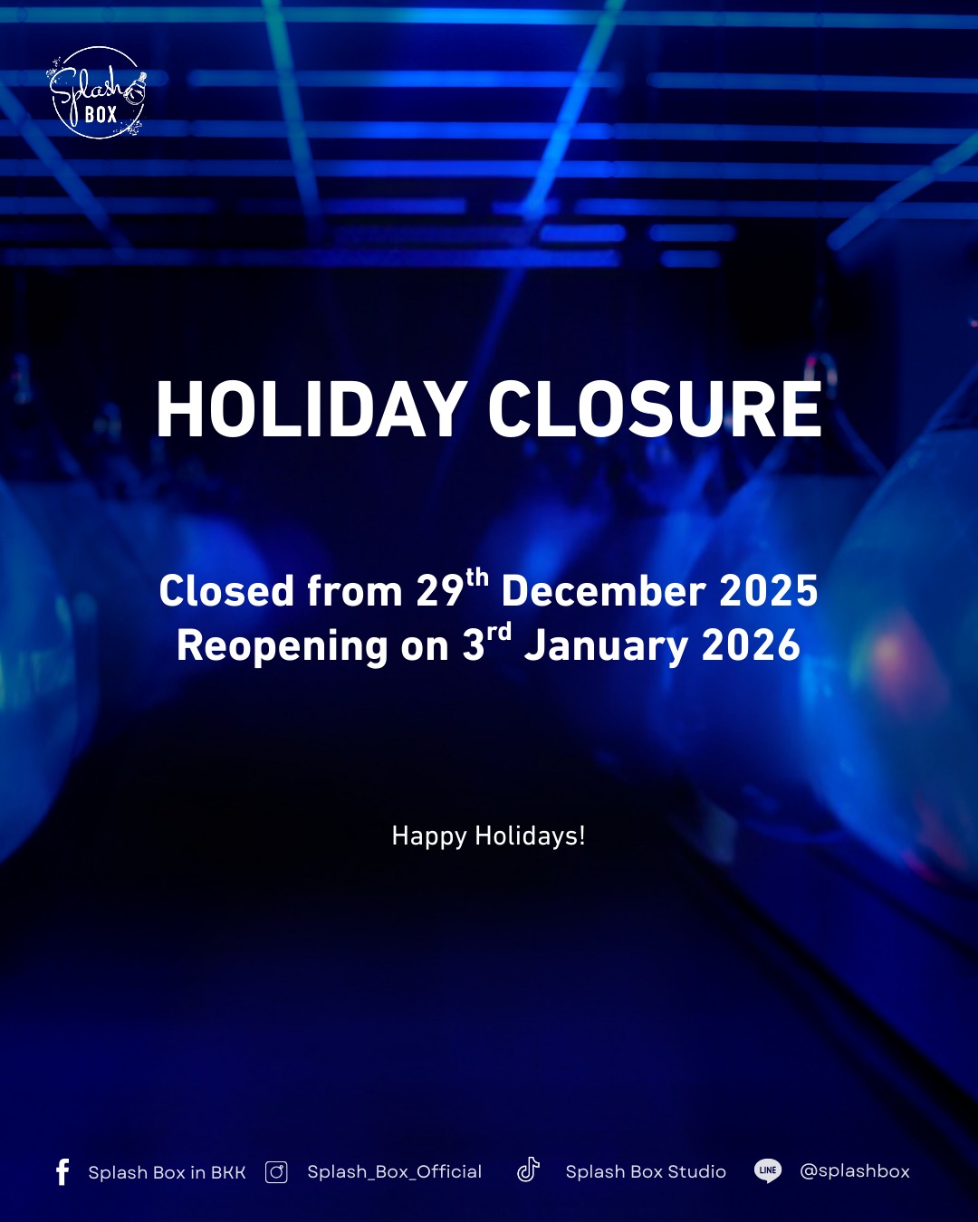 SPLASH BOX STUDIO​