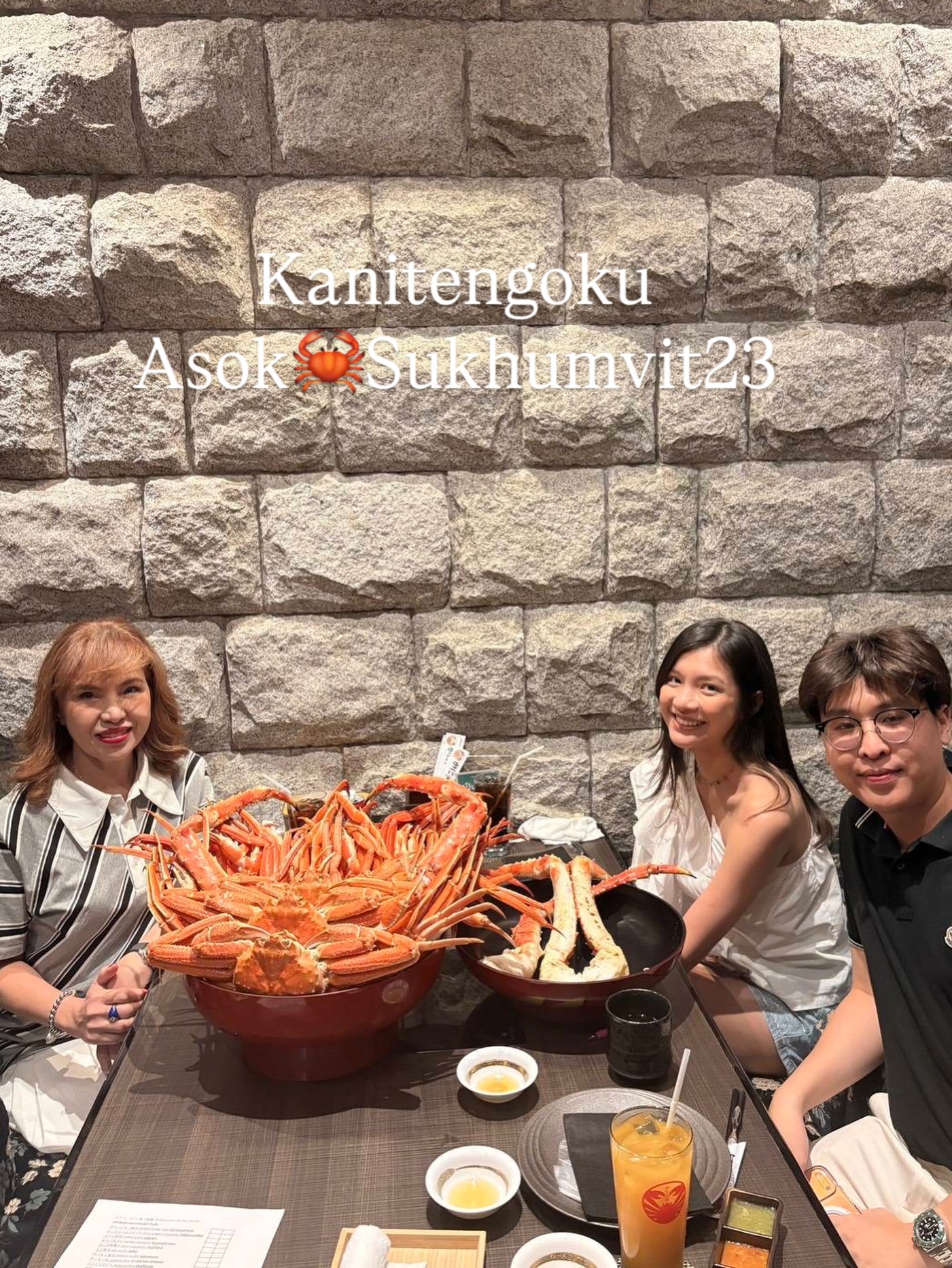 ご来店誠にありがとうございます✨️
⁡
📍Kanitengoku Asok Sukhumvit23
📞0800743032
LINE @080vecfn