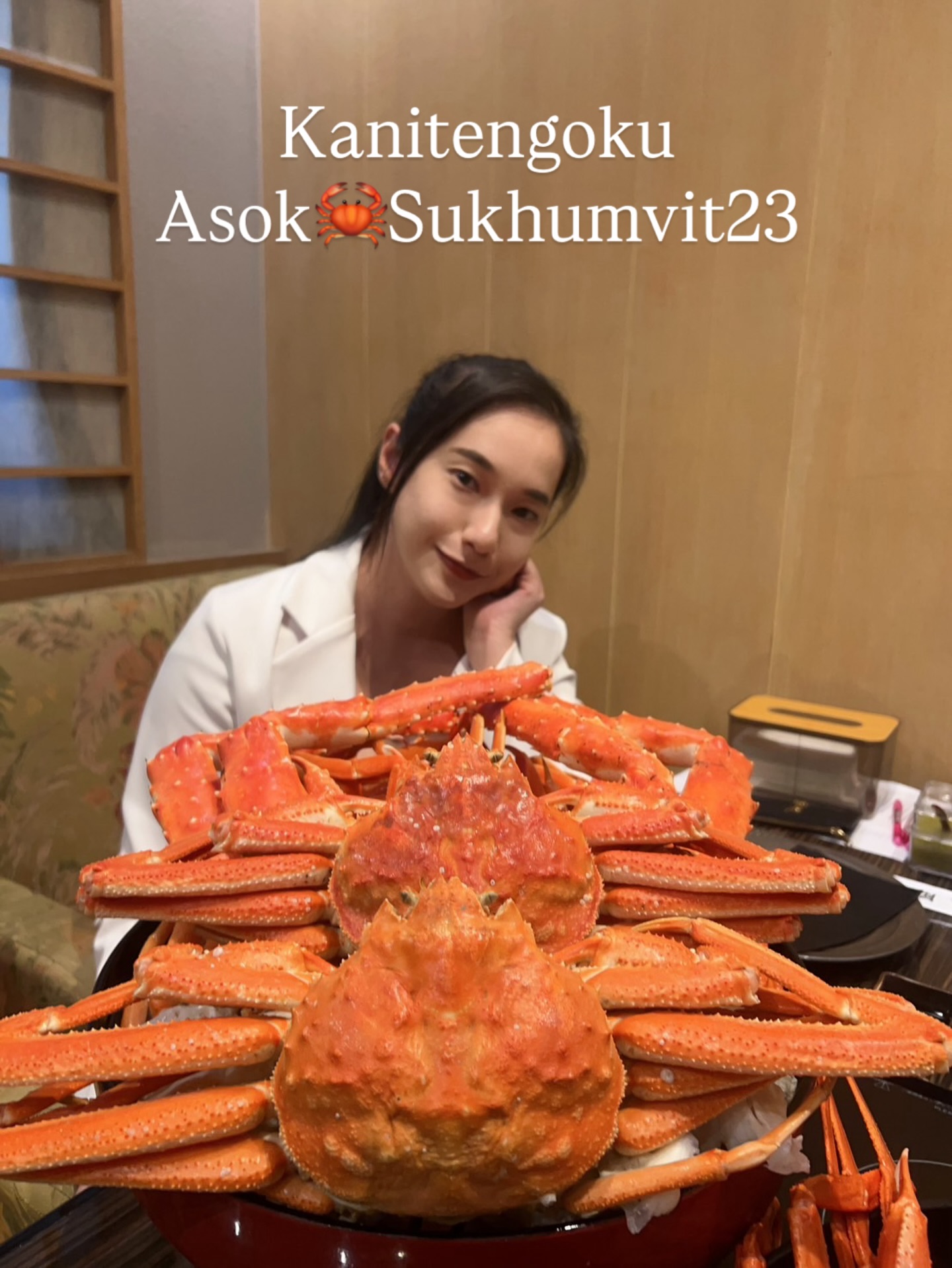 ご来店誠にありがとうございます✨️⁡
📍Kanitengoku Asok Sukhumvit23
📞0800743032
LINE @080vecfn