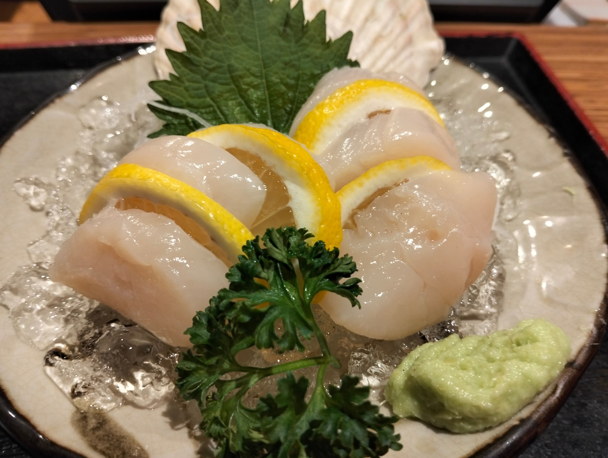 Hotate Sashimi หอบเซลล์สด
โทราจิโร่สุขุมวิท 39 เปิดให้บริการ ตั้งแต่เวลา 11.30-23.30น. แวะมาลองชิมกันได้นะค่ะ ขอบคุณลูกค้าทุกท่านค่ะ