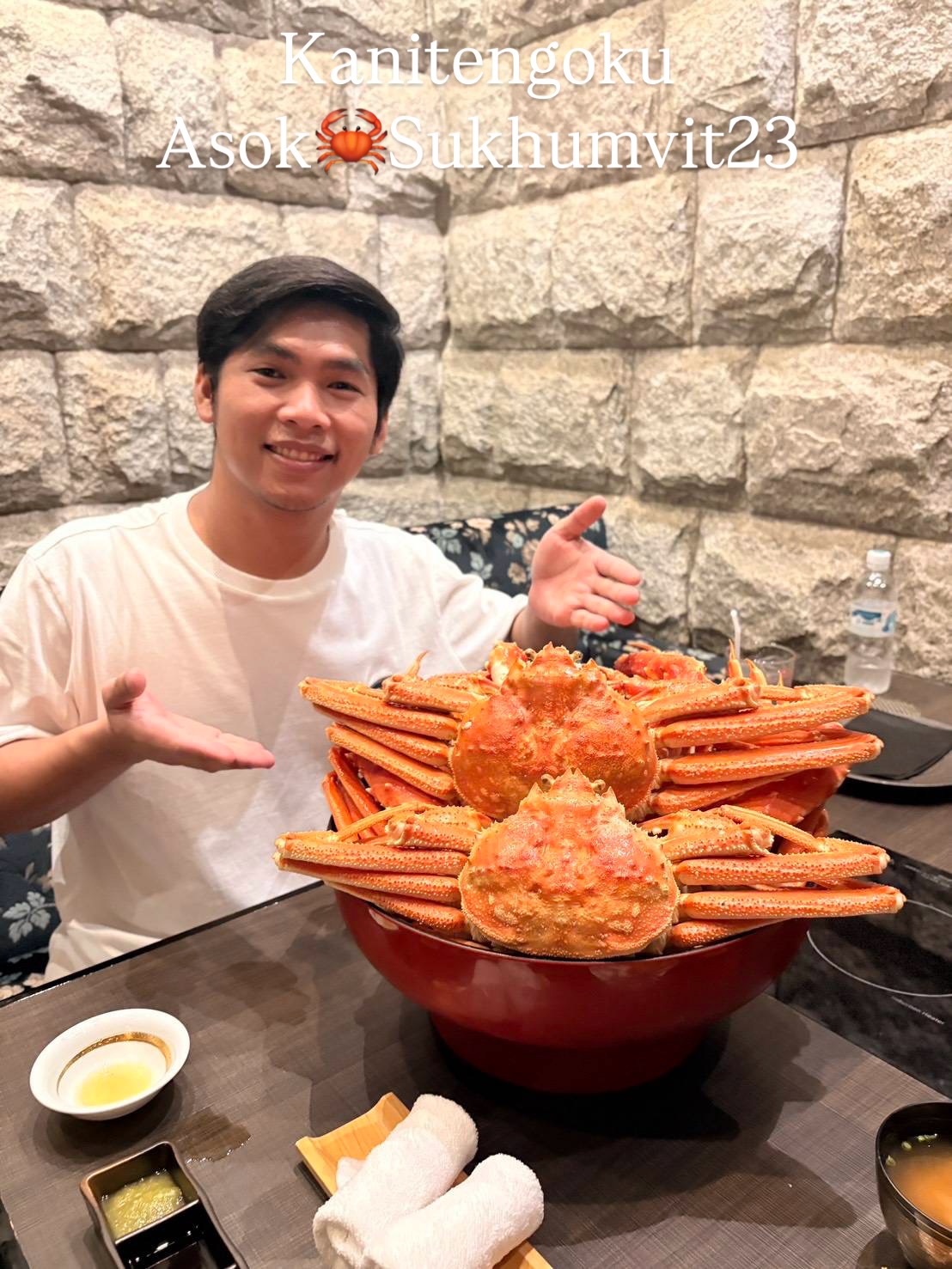 ⁡ご来店誠にありがとうございます🌻✨️

📍Kanitengoku Asok Sukhumvit23
📞0800743032
LINE @080vecfn