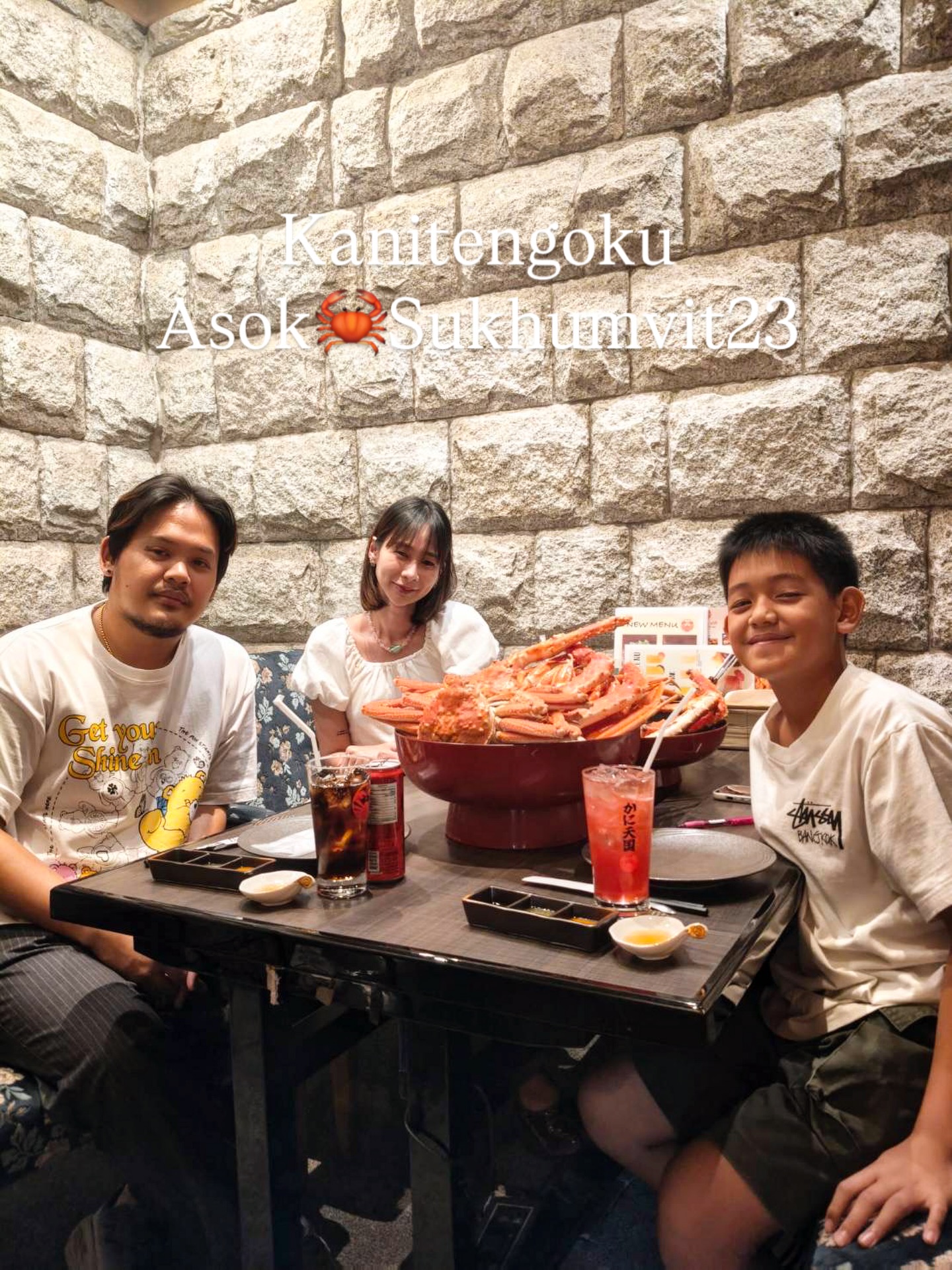 ご来店誠にありがとうございます✨️😊

📍Kanitengoku Asok Sukhumvit23
📞0800743032
LINE @080vecfn