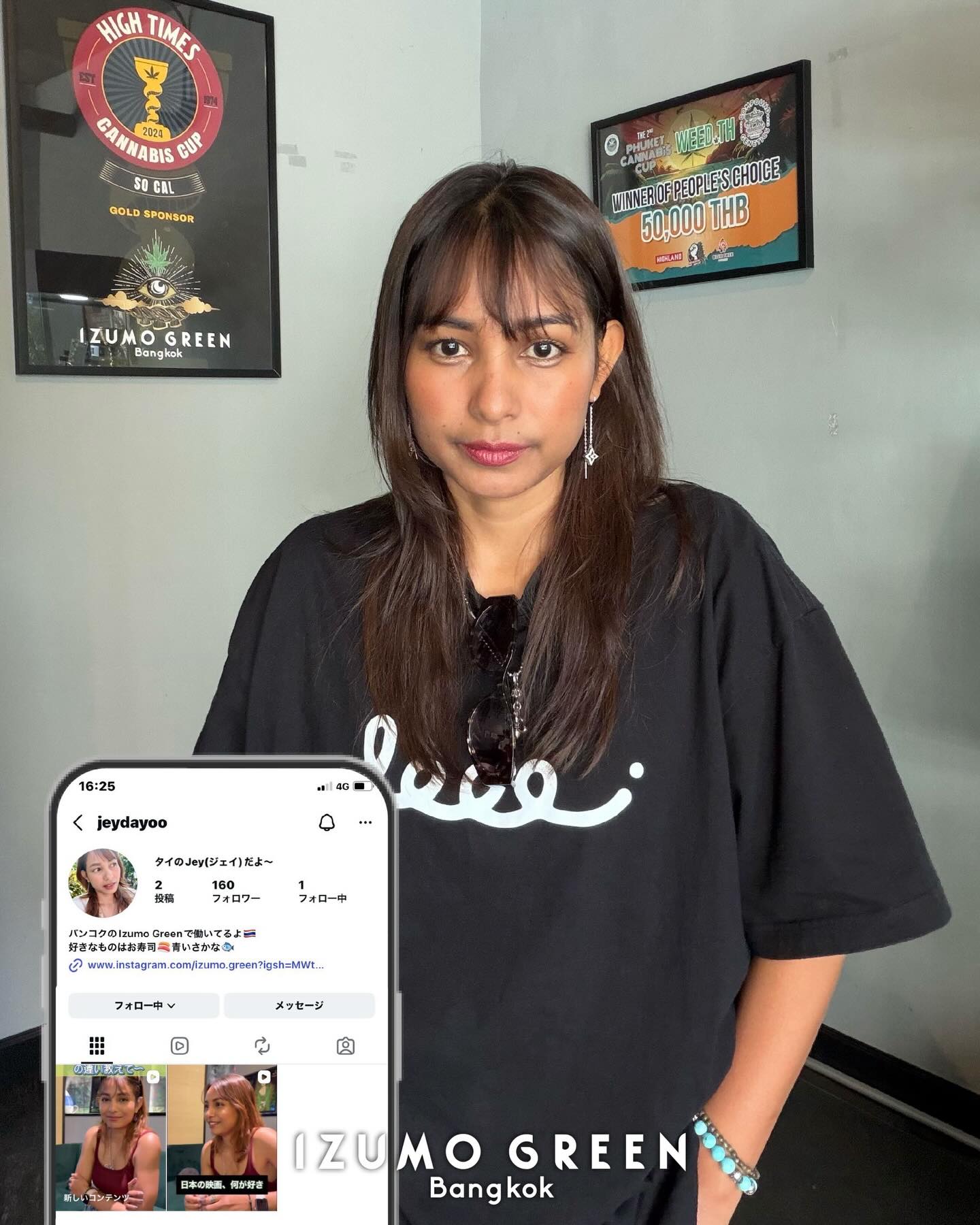 English follows below

こんにちは
店舗マネージャーのJeyによるアカウントが新設されました✨
お店のこと、タイのこと、自身のこと、色々と配信して行きます。
ぜひ皆さんフォローしてください🎶

A personal account by our store manager has officially launched.
The account will feature creative and entertaining content, offering a unique personal insight into our store.
We invite you to follow and enjoy the journey with us.

🫶🏼Account information 
@jeydayoo