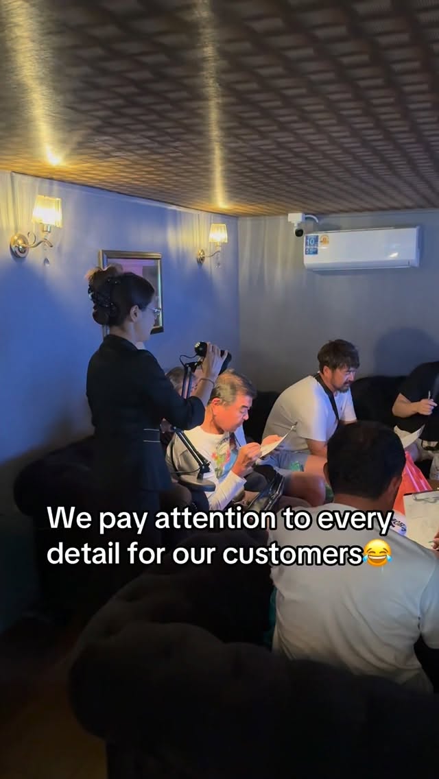 We pay attention to every detail for our customers 😂