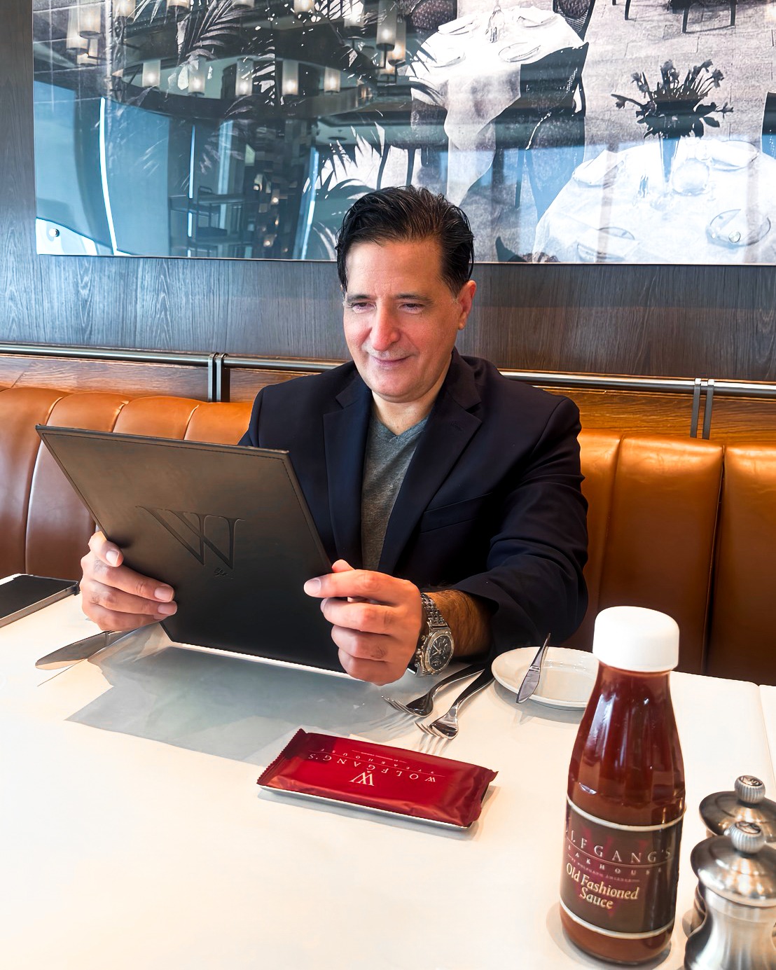 Quality is our legacy.
​
We were honored to host Mr. Peter Zwiener, President and Co-founder of Wolfgang’s Steakhouse, at our One Bangkok location. From our proprietary dry-aging room to the final sizzle on the plate, Peter’s visit was dedicated to one thing: Maintaining the Wolfgang Standard.
​
In every city, from New York to Bangkok, our promise remains the same: Only the top 2% of USDA Prime beef, dry-aged average for 28 days, and served with the warmth of a true family tradition.
​
Thank you, Khun Peter, for the inspiration, and thank you to our guests for your continued support!
​
━━━━━
For Reservation:
064-567-2929
 LINE ID: wg.reservation
reservation@wolfgangssteakhouse.th
━━━━━
Wolfgang's Steakhouse Bangkok
3rd Floor, The Storeys at One Bangkok
Hours:
Monday - Sunday from 11:30 AM – 11:30 PM (Last order 10:30 PM)
Lunch: 11:30 AM – 3:30 PM (Last order 3:00 PM)
​
#WolfgangsSteakhouseThailand #OneBangkok #BangkokDining #USDAPrime