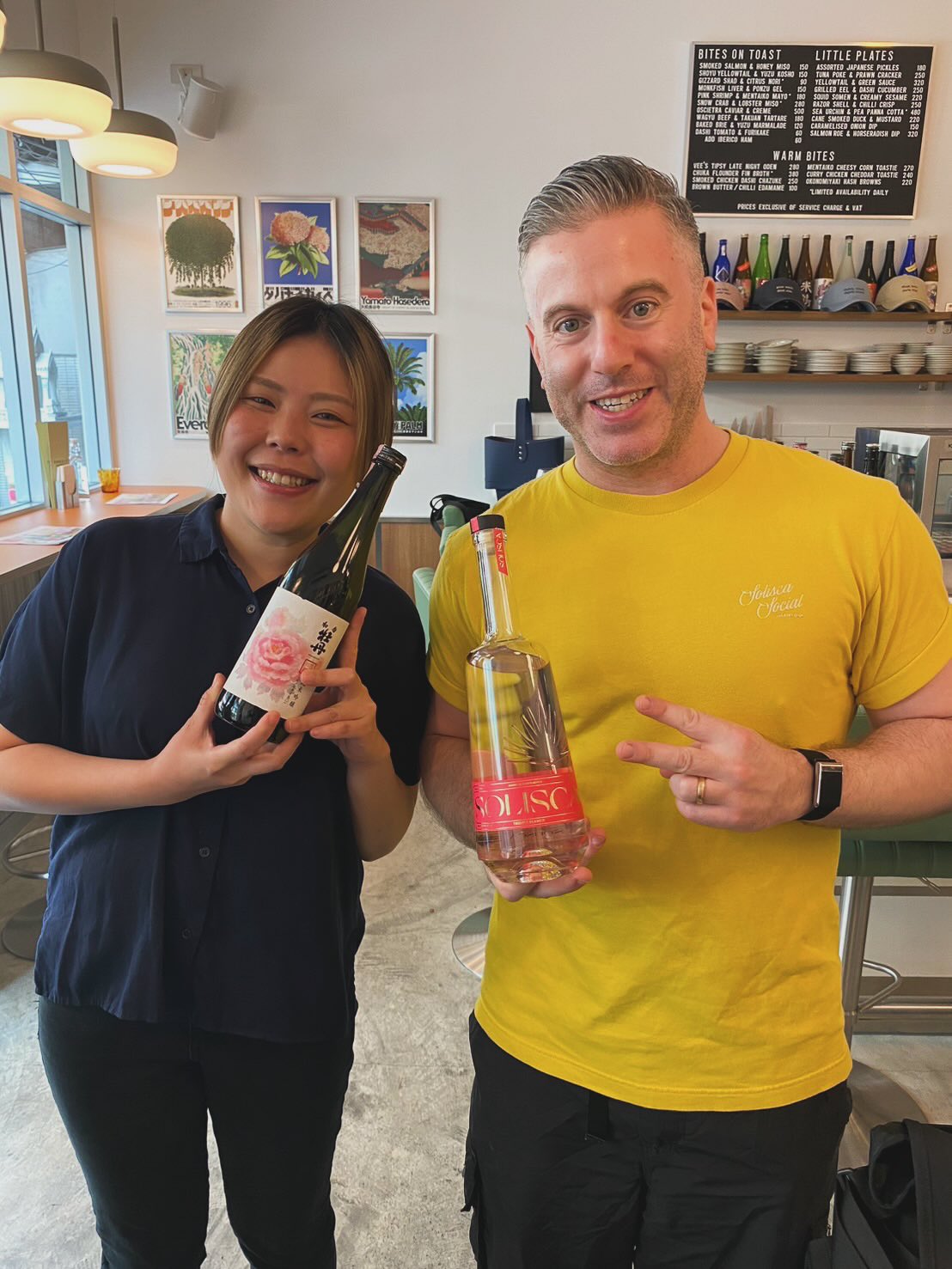 We attended a sake master class by Sake Samurai @elliotjfaber

#oriharashoten #oriharashotenbangkok #折原商店バンコク #日本酒 #japanesesake