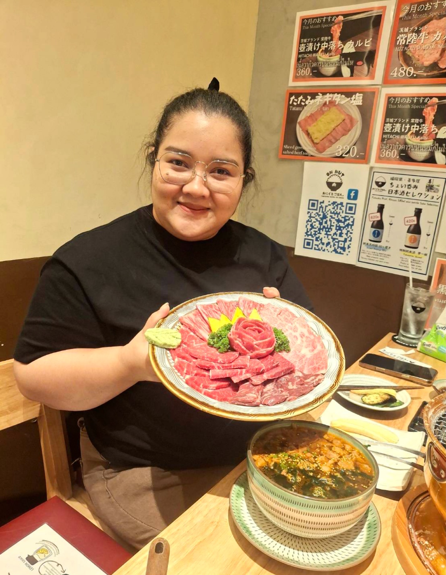 ขอขอบพระคุณเป็นอย่างยิ่งที่มาใช้บริการค่ะ 🍖🥰
📍Onnut Plaza
⏰11:30-22:00
☎0654722730
LINE @100hlgjm