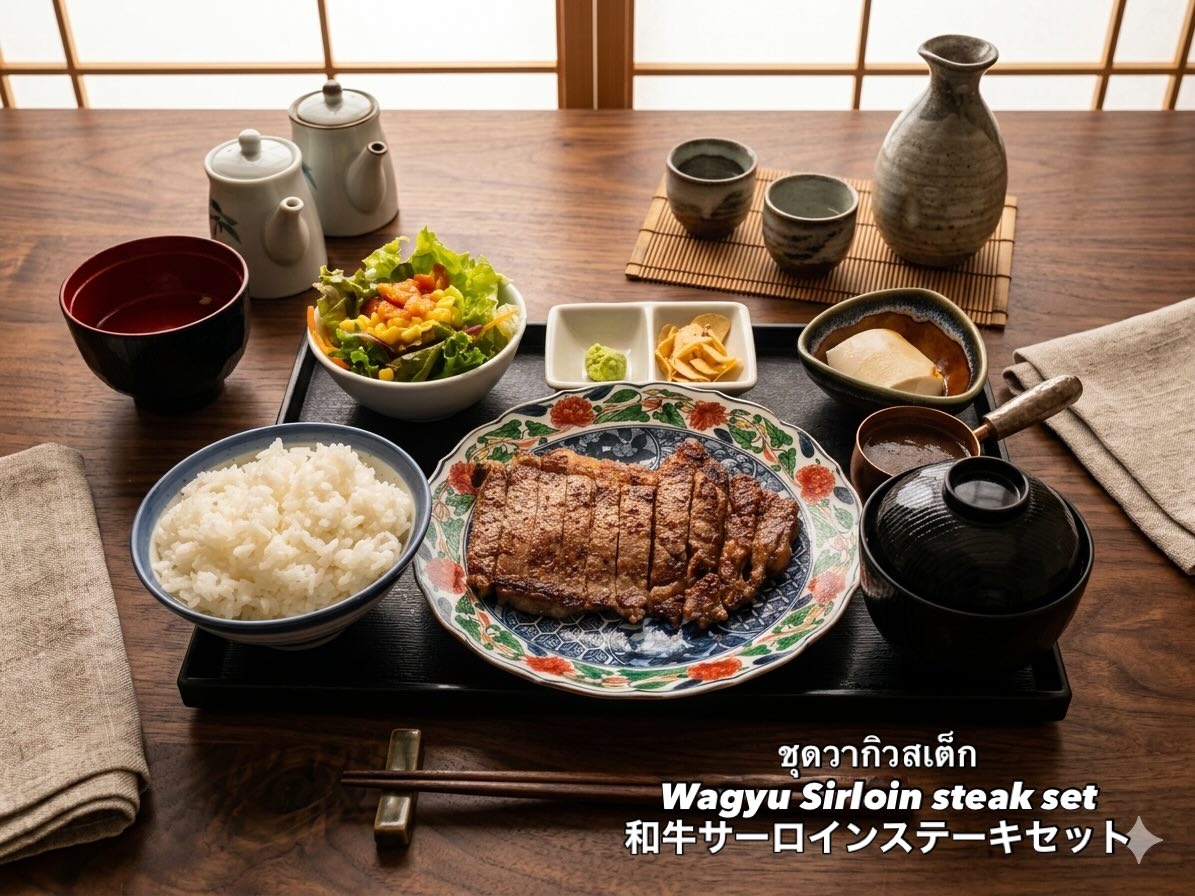 🍽️ เปลี่ยนมื้ออาหารธรรมดาของคุณให้กลายเป็นประสบการณ์สุดพิเศษด้วยวากิวสเต็กเนื้อเกรดพรีเมี่ยม!😍 รับรองว่าทุกคำที่คุณกัดจะเต็มไปด้วยความนุ่มและรสชาติที่น่าทึ่ง ยิ่งถ้าทานพร้อมข้าวและซุปจะยิ่งเพิ่มความอร่อยแบบสองเท่า ไม่ต้องห่วงเรื่องการเลือกเมนู เพราะเราจัดเซ็ทมาให้คุณพร้อมทานเต็มอิ่ม หรือถ้าใครอยากทานสเต็กเนื้อวากิวเปล่าๆ ก็ไม่มีปัญหา เอาใจคนรักเนื้อแบบจัดเต็ม🍖 

และที่สำคัญ อย่าลืมจับคู่กับเครื่องดื่มแอลกอฮอล์เย็นๆ คลายความเหนื่อยล้าจากวันๆ 😌 มีเพื่อนมาเฮฮาด้วยยิ่งดี! ไม่ว่าคุณจะชอบเบียร์ไวน์หรือค็อกเทล สเต็กเนื้อวากิวจะสร้างความประทับใจทุกคำ💯 มาเติมเต็มชีวิตด้วยรสชาติวากิวสเต็กที่ยอดเยี่ยมกันเถอะ!

🍽️ 普通の食事を特別な体験に変える、プレミアムグレードの和牛ステーキで！😍 一口ごとに驚くほどの柔らかさと風味があふれます。ご飯やスープと一緒に食べれば美味しさ二倍。メニュー選びも心配無用、ボリュームたっぷりのセットをご用意しています。また、和牛ステーキだけを楽しみたい方にもぴったり。お肉好きのために全力でご提供します。🍖

そして重要なのは、冷たいアルコールドリンクと一緒に楽しむこと。日々の疲れも癒やされます😌 友人と一緒ならさらに盛り上がるはず！ビール、ワイン、カクテル、どれが好きでも、和牛ステーキは一口ごとに感動をお届けします💯 素晴らしい和牛ステーキの味で、毎日をもっと満たしましょう！

#อาหารญี่ปุ่น
#Chofu 
#Chofujpark 
#Jpark 
#เนื้อวากิว