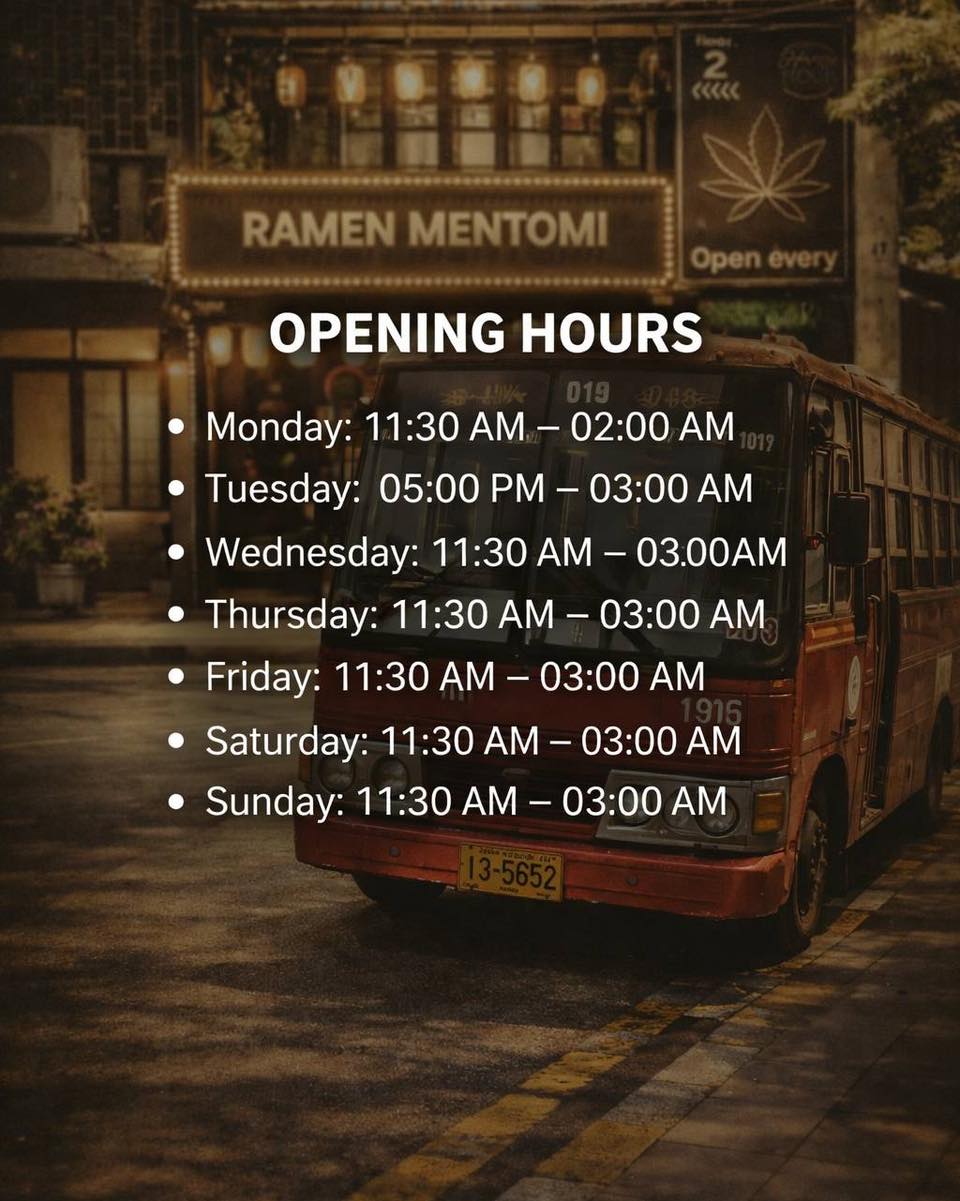 Doors are open.
Ramen is ready. 🍜 
#tonglor #ramenbkk #bangkokramen #ramenmentomi