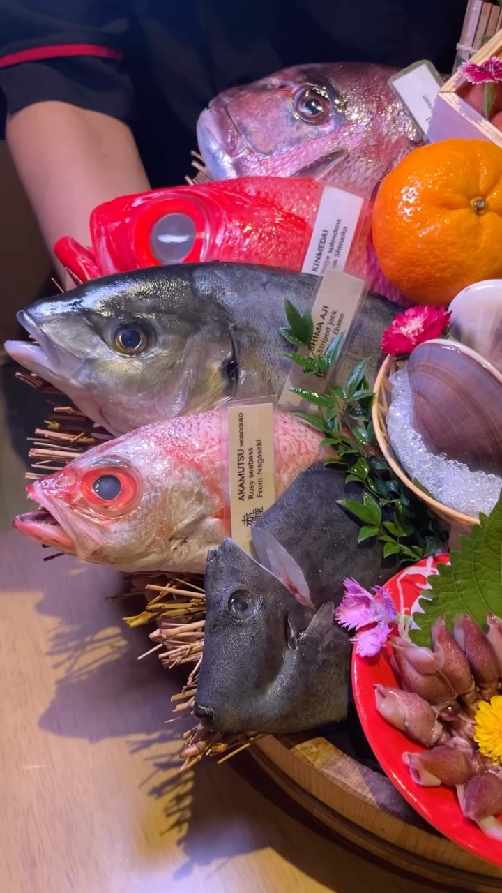 日本の桜の花見に見立てた刺身盛合せ。
春限定の特別な一皿です。

厳選した鮮魚を華やかに盛り付け、
見た目も味わいも春を感じるひとときを。

ご会食や特別な夜にもおすすめです。

A sashimi platter inspired by Japanese cherry blossom viewing.
A limited-time spring special.

Carefully selected fresh seafood, beautifully arranged to reflect the elegance of the season.

Perfect for special occasions and refined dining.

#しゃかリッチ #バンコク和食 #個室和食 #刺身盛り合わせ #桜メニュー バンコクグルメ omakase sashimi bangkokdining japanesefood