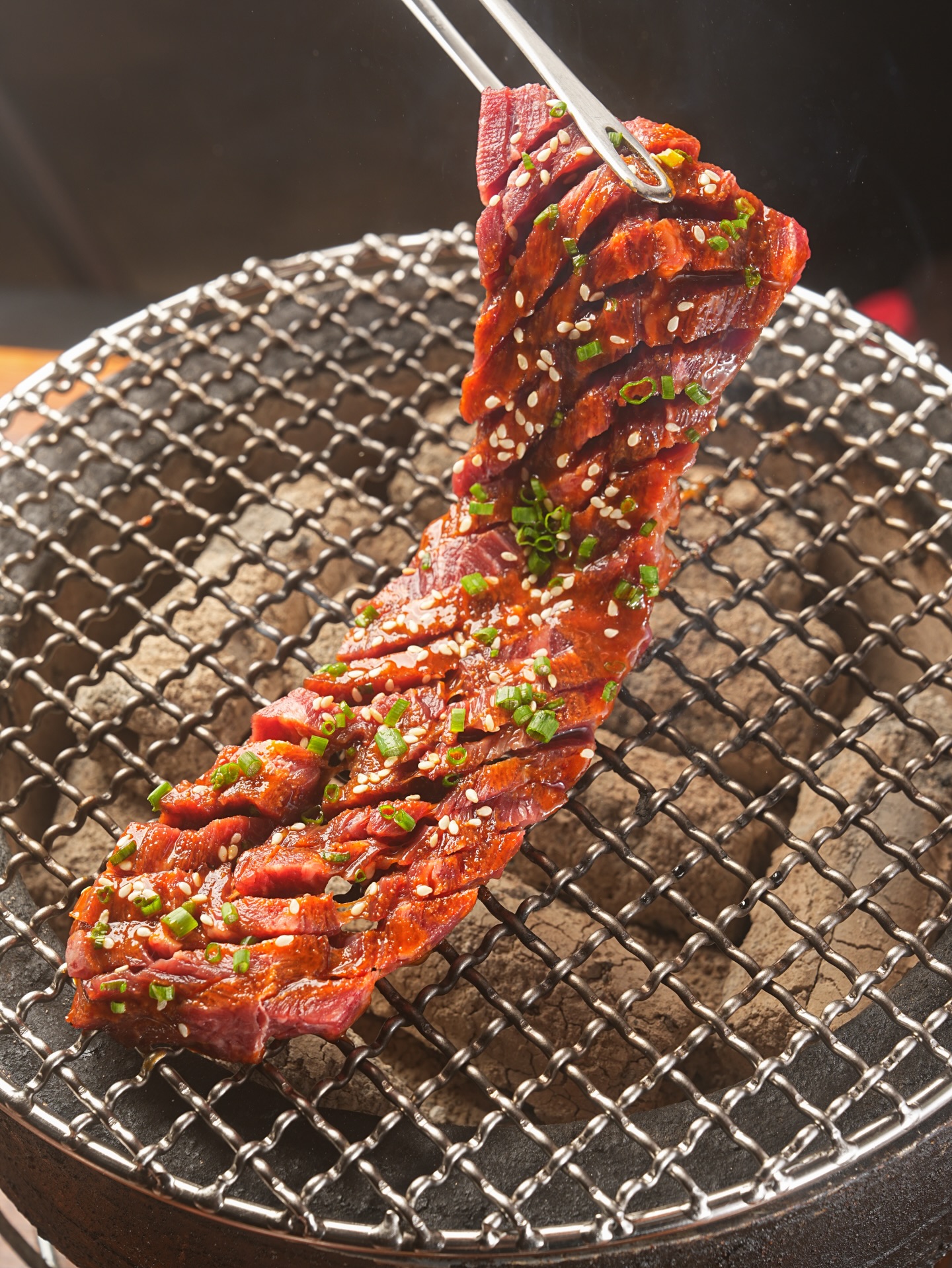 Diamond Cut Harami ✨
Carefully scored to lock in flavor and tenderness.
Every bite is juicy, rich, and unforgettable.

ไดมอนด์คัต ฮารามิ ✨
บั้งเนื้ออย่างพิถีพิถัน เพื่อให้ซอสซึมเข้าเนื้ออย่างเต็มที่
ทุกคำชุ่มฉ่ำ เข้มข้น และน่าจดจำ

#yakinikubkk