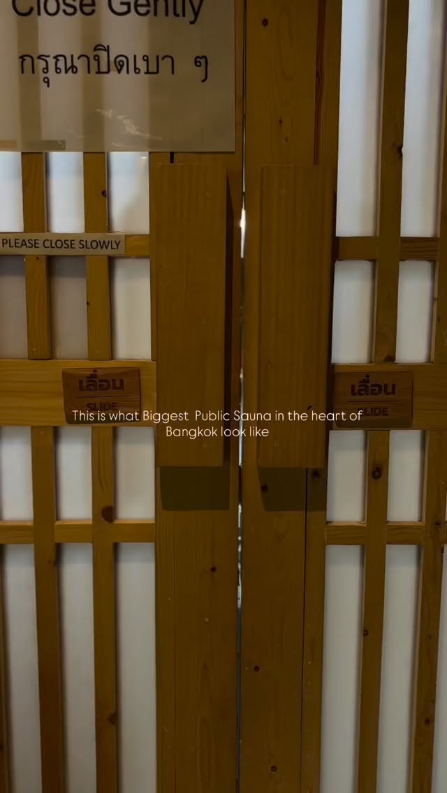 You wouldn’t expect this in Bangkok… a full Japanese-style sauna 🇯🇵🧖‍♂️
The biggest public sauna experience 🔥

Just walk in and reset your mind body anytime 
From : 10:00 -10:00 weekday 
  09:00am - 10:00 pm Weekend 

Private onsen & massage also available.
Book your experience now:
Instagram: @totonoisaunaspa
LINE: @totonoi

#bangkoksauna #japanesesauna #onsenbangkok #sauna #onsen