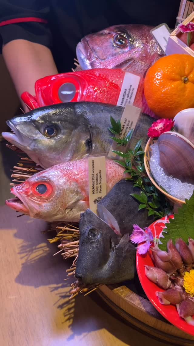 日本の桜の花見に見立てた刺身盛合せ。
春限定の特別な一皿です。

厳選した鮮魚を華やかに盛り付け、
見た目も味わいも春を感じるひとときを。

ご会食や特別な夜にもおすすめです。

A sashimi platter inspired by Japanese cherry blossom viewing.
A limited-time spring special.

Carefully selected fresh seafood, beautifully arranged to reflect the elegance of the season.

Perfect for special occasions and refined dining.

#しゃかリッチ #バンコク和食 #個室和食 #刺身盛り合わせ #桜メニュー バンコクグルメ omakase sashimi bangkokdining japanesefood