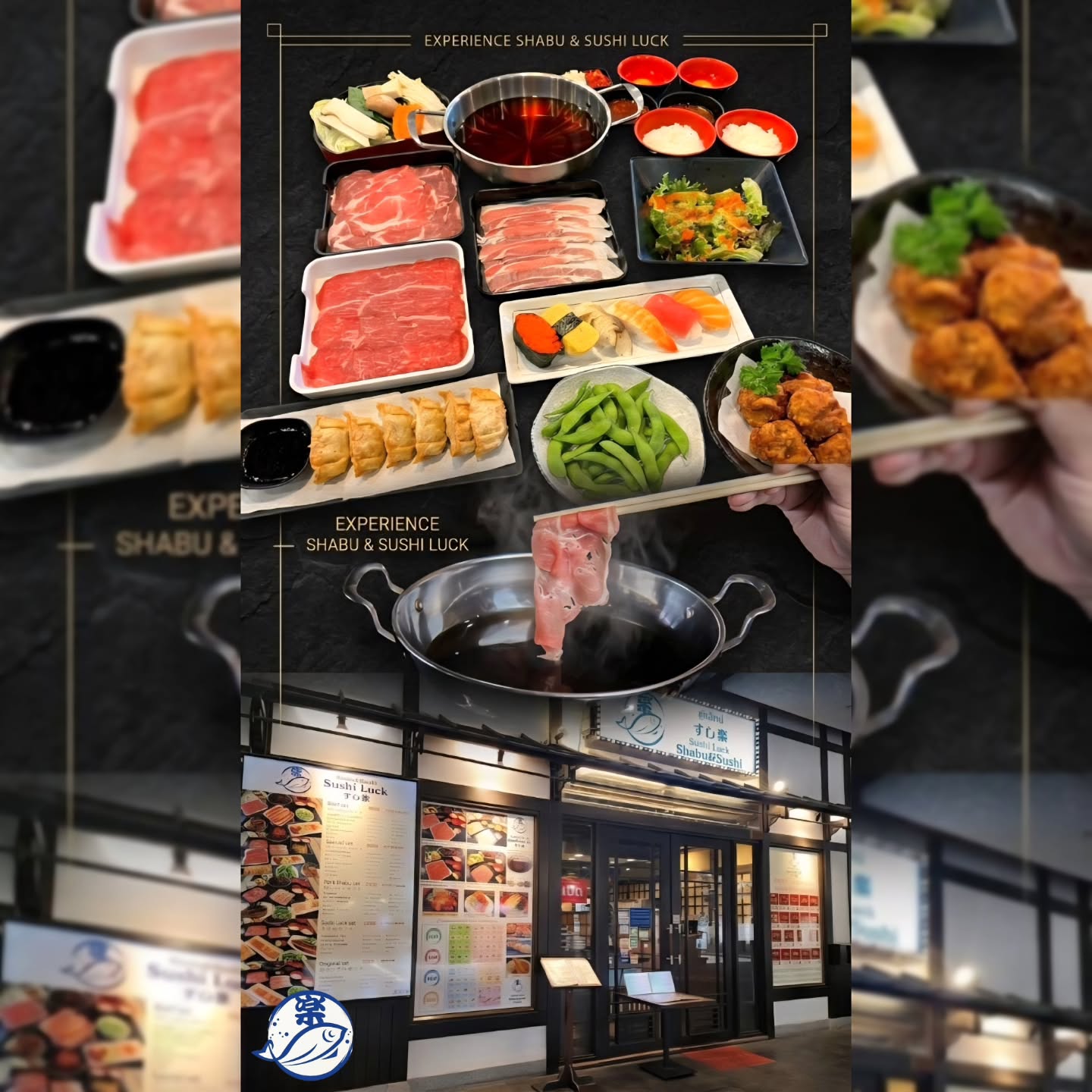 ชาบูเชิญทุกท่านมาสัมผัสประสบการณ์🍲 การรับประทานชาบูถือเป็นช่วงเวลาที่เพื่อนและครอบครัวสามารถมาร่วมแบ่งปันความสุขได้ ไม่ว่าคุณจะชอบเนื้อหมู เนื้อวัว หรือผัก  ชาบูก็มีให้เลือกตามใจชอบ 
แล้วมาพบกับความฟินของชาบูที่จะทำให้คุณตกหลุมรักการกินอาหารร้อนนี้ได้อย่างแน่นอน 🍜💕 ต้องลองนะคะ!

#ชาบู
#อาหารญี่ปุ่น
#กินกัน
#ฟินทุกคำ