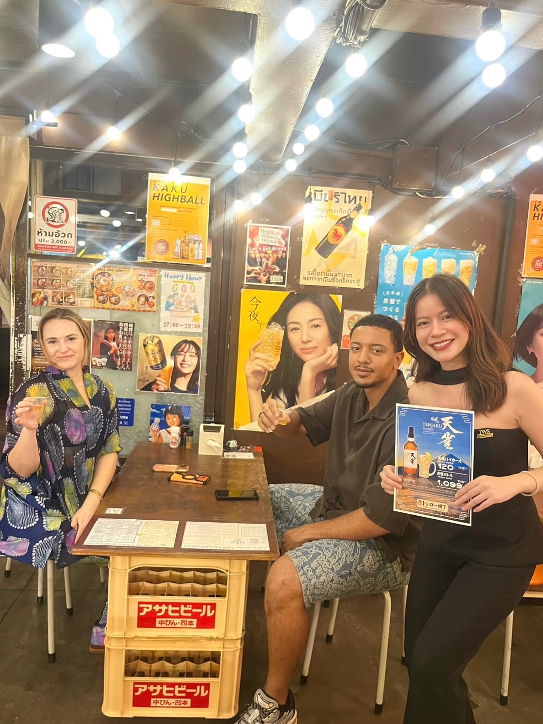 Last night’s 
“Tenjaku” whisky event was a huge success 🔥 
Thank you so much to everyone who came!

Today is our last business day before Songkran🏝️
We’re open all day Sunday from 11:30 AM to midnight 

Songkran holiday schedule: 
・Closed: April 13–15 
※Curry shop will remain open 
・11:30 AM – 3:00 PM ・5:00 PM – 9:00 PM 

Come join us today for your last drinks & meals before the holiday!  See you soon!

#ThonglorYokocho #BangkokIzakaya #Songkran2026 #LastDrinkBeforeHoliday #WhiskyEvent

本日ソンクラン前“最終営業日”
日曜日なので11:30-0:00
ソンクラン休みは4/13-4/15
⬆️の期間もカレー屋は開けてますので
カレー食べたくなったら是非♪( ´θ｀)ノ