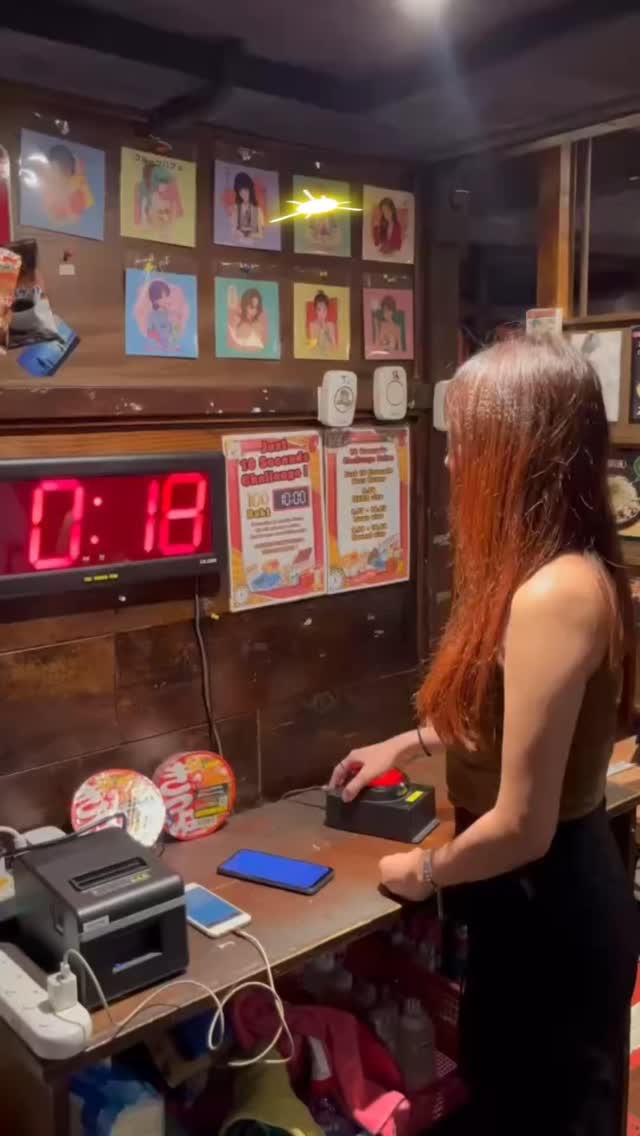 10 Sec Challenge @ Thonglor Yokocho 🎯

เดือนนี้มาท้า 10 วินาทีกันครับ
เล่นได้ในราคาแค่ 100 Baht 💯

การันตีมีรางวัลให้ทุกรอบ
ขนมญี่ปุ่นเพียบ 🇯🇵

⏱ STOP ให้ได้ 10.00

🍺 ขนาดเครื่องดื่มขึ้นอยู่กับเวลาที่คุณกด
🎯 10.00 = เบียร์ทาวเวอร์ 3 ลิตร
9.99 = MEGA size
9.97–10.03 = Large
9.90–10.10 = Normal

❌ พลาดก็ยังได้ขนมญี่ปุ่น

Only 100฿ — Everyone wins.
เจอกันที่ทองหล่อครับ

#10SecondsChallenge
#ThonglorYokocho
#BangkokNightlife
#GameNight
#ChallengeTime

👉 ชวนเพื่อนมาลองกันครับ 🔥（友達誘ってね）