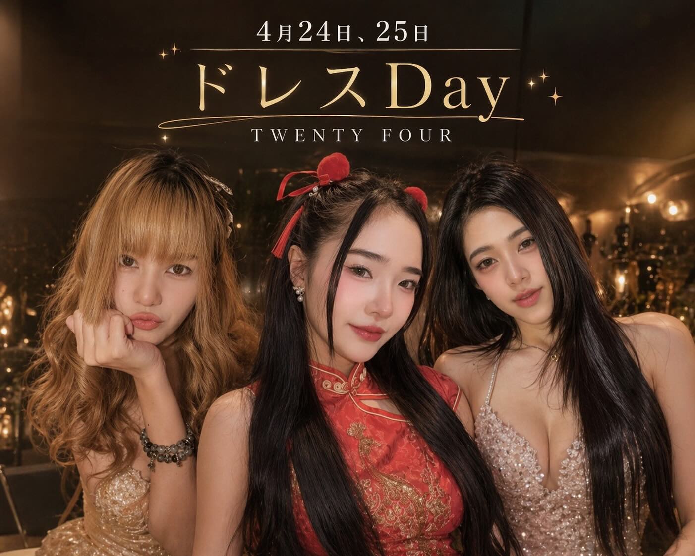 今週も週末に近づいてきましたね✨金曜日と土曜日はおしゃれなドレスデーです👗シンプルなドレスに身を包んだときの色っぽさは、特別なものがあると思います💃彼シャツが好きな方も多いですが、それは本日までの特別な機会です。ぜひお見逃しなく❗

毎日20名近くが出勤していますので、皆さまに最高のサービスをお届けする準備は万全です😊それぞれのスタッフが自分のスタイルを持って、皆さまをお迎えしますので、お気に入りのスタイルを探すのも楽しいかもしれません。週末の特別なひとときを、素敵な時間を過ごしに来てください🏢

どんなスタイルが好きか、どんなドレスが見たいか、ぜひコメントで教えてくださいね💬皆さまとお会いできるのを心から楽しみにしております❤️

#Bangkok
#トンロー
#ダーツ
#曼谷夜生活
#卡拉OK