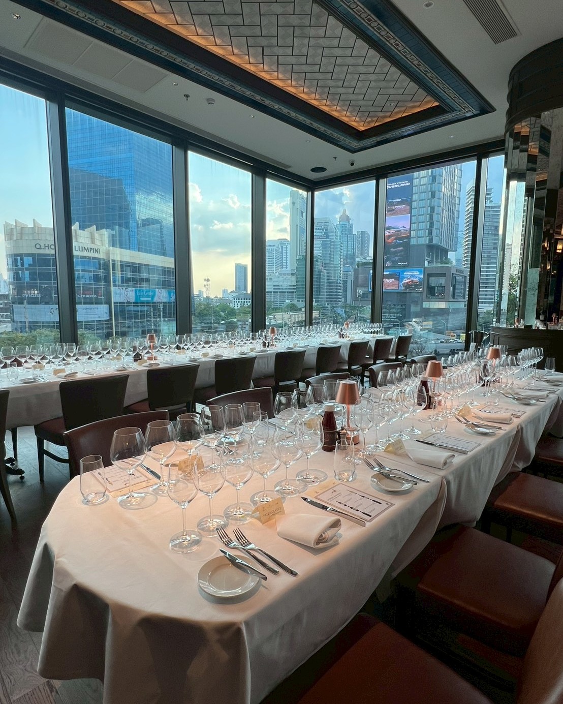 Own the Sizzle. Host your grandest events at the most prestigious address in Bangkok.
​
From international product launches to luxury gala dinners, we bring the heart of NYC to One Bangkok with a capacity for up to 150 guests.
​
━━━━━
For Corporate Reservation:
Tel: 061-172-4456
LINE ID: saleswgth
sales@wolfgangssteakhouse.th
━━━━━
Wolfgang's Steakhouse Bangkok
3rd Floor, The Storeys at One Bangkok
Hours:
Monday - Sunday from 11:30 AM – 11:30 PM (Last order 10:30 PM)
Lunch: 11:30 AM – 3:30 PM (Last order 3:00 PM)
​
#WolfgangsSteakhouseThailand #OneBangkok #BangkokDining #USDAPrime