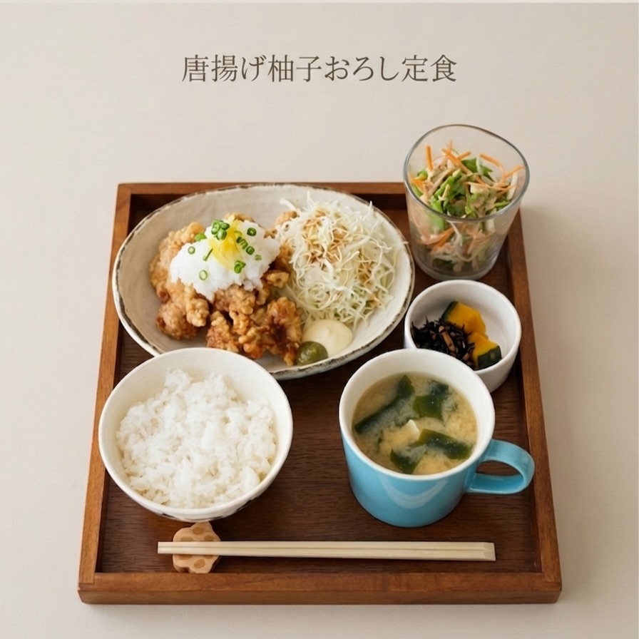 【唐揚げ柚子おろし定食 / Karaage Yuzu Oroshi Teishoku / ชุดไก่ทอดซอสยูซุโอโรชิ】🍱🥢

バンコク・トンローのRamen Cafe IRODORI（いろどり）です。
「今日はお米をしっかり咀嚼したい」という物理的な欲求に応える、ボリューム満点の「唐揚げ柚子おろし定食」をご用意しています。
揚げたての鶏肉にたっぷりの大根おろしと柚子を乗せ、さっぱりとした後味に仕上げました。セットには白ご飯、味噌汁、手作りの小鉢、そしてグラスサラダが付属します。一皿で必要な栄養を効率よく摂取できる構成です🥢

店内は全32席にコンセントと無料Wi-Fiを完備しており、11:30 - 21:00の通し営業を行っています。PC作業をしながらの遅めのランチや、静かな環境での食事にも最適です💻
店舗まで足を運ぶ時間がない場合は、GrabやLine Manでのデリバリーオーダーもぜひご利用ください🛵

Ramen Cafe IRODORI ทองหล่อ🐱

เรามี "ชุดไก่ทอดซอสยูซุโอโรชิ" (Karaage Yuzu Oroshi Teishoku) สำหรับวันที่คุณต้องการทานข้าวแบบอิ่มท้องและได้สารอาหารครบถ้วน🍱
ไก่ทอดกรอบๆ ท็อปด้วยหัวไชเท้าขูดและยูซุ ให้รสชาติสดชื่น ในเซตประกอบด้วยข้าวสวย ซุปมิโซะ เครื่องเคียงทำมือ และสลัด เสิร์ฟพร้อมกันในถาดเดียว🥢

ร้านของเรามีปลั๊กไฟและ Free Wi-Fi ทุกที่นั่ง (รวม 32 ที่นั่ง) และเปิดให้บริการตั้งแต่ 11:30 - 21:00 น. โดยไม่มีพักเบรก เหมาะสำหรับการนั่งทำงานหรือทานมื้อเที่ยงแบบสบายๆ💻
สามารถสั่งอาหารของเราผ่านทาง Grab และ Line Man ได้แล้ววันนี้🛵

Ramen Cafe IRODORI in Thonglor🐱

Satisfy your craving for a hearty rice meal with our "Karaage Yuzu Oroshi Teishoku"🍱

Freshly fried chicken topped with a generous amount of grated daikon radish and yuzu for a refreshing twist. The set comes with white rice, miso soup, a handmade side dish, and a salad🥢

With 32 seats equipped with power outlets and free Wi-Fi, our cafe is open daily from 11:30 to 21:00 (No break). It's an ideal environment for those who need to work while enjoying a meal💻

Delivery is also available via Grab and Line Man for your convenience🛵

📍 Shop Info / ข้อมูลร้าน
• Location: Sukhumvit 53 Alley, Ashley Hotel 2nd Floor (Near Nihonmura)
• Hours: 11:30 - 21:00 (Open Daily / No Break)
• Facilities: Outlets at every seat, Free Wi-Fi
• Delivery: Grab, Line Man

#RamenCafeIRODORI #KaraageTeishoku #ThonglorLunch #BangkokCafe #BangkokDelivery