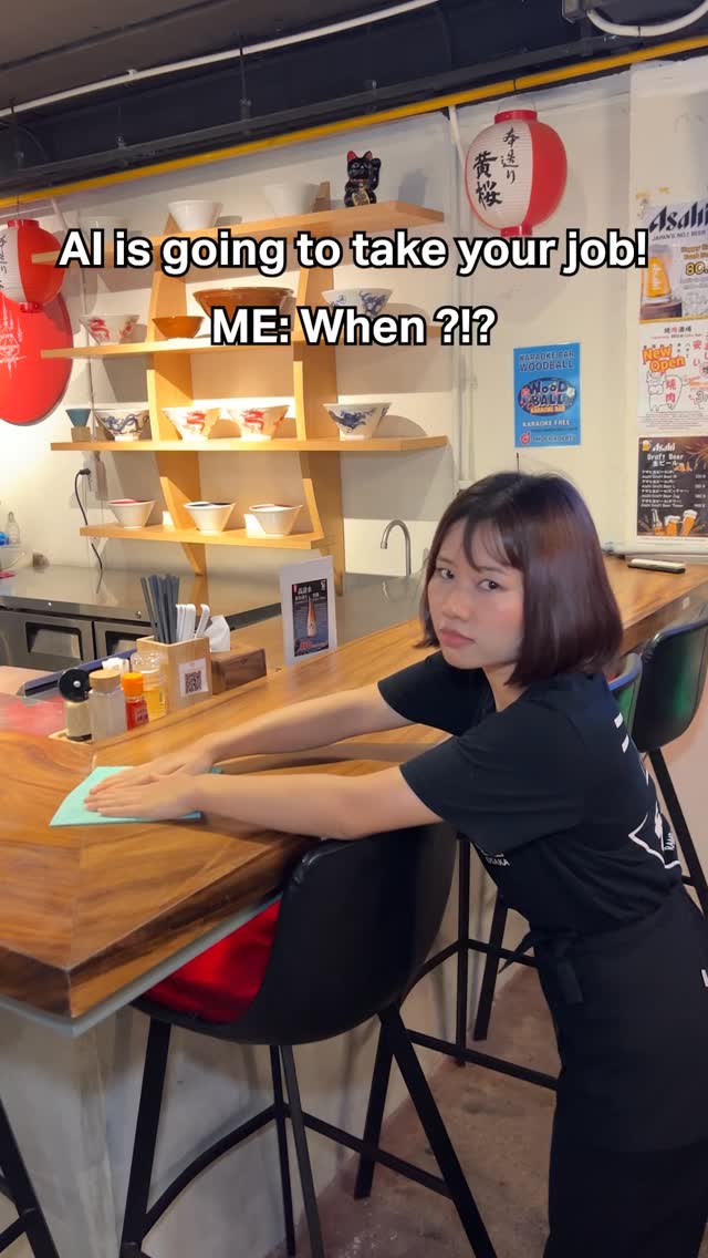 AI is going to take to my job…!?!

Rich broth.
Fresh noodles.
Late-night cravings solved. 🍜
【TENYO RAMEN NANA】
Real Ramen. Real Flavor.
Open 11:00–03:00
📞 095 587 9759